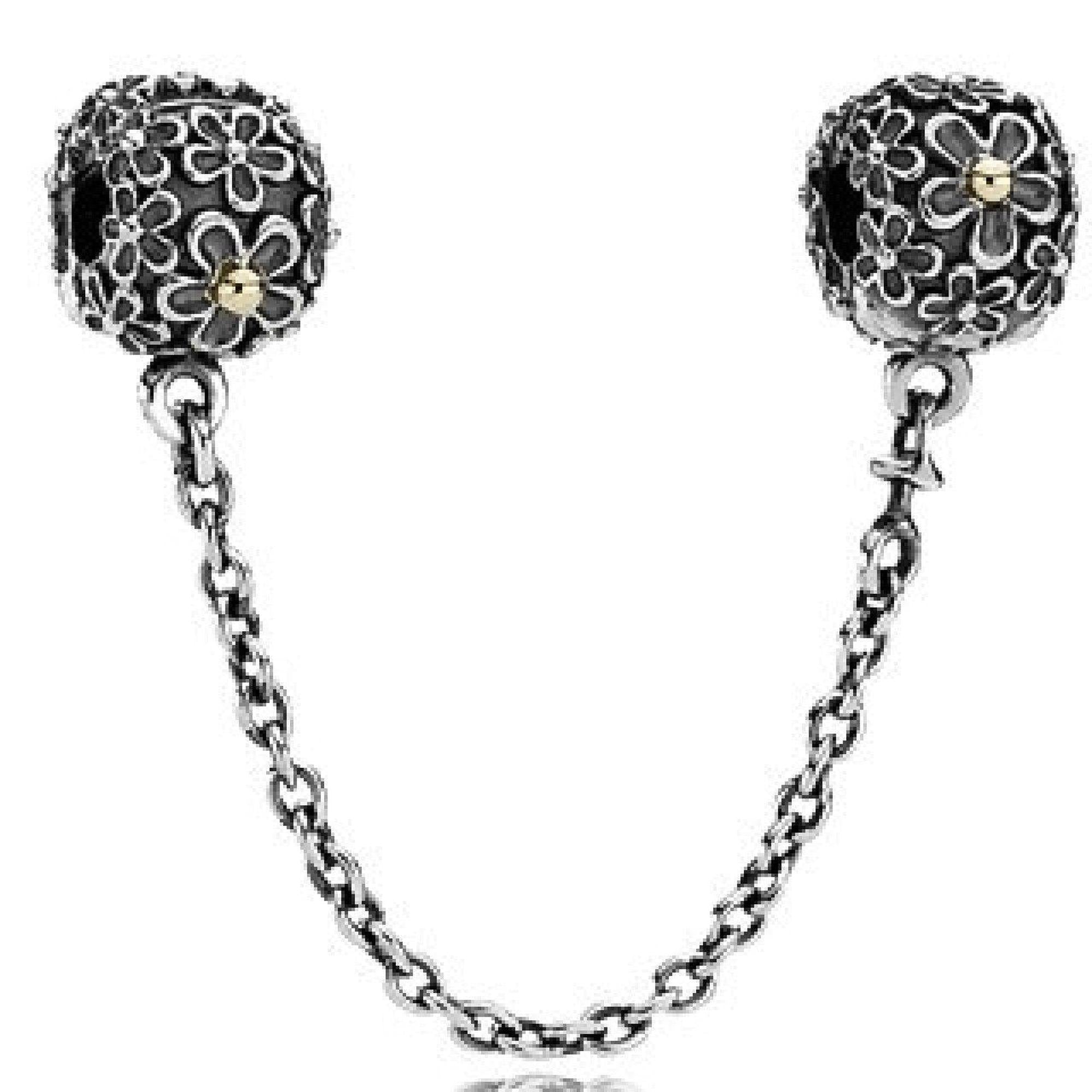 Pandora Bouquet with Clips Safety Chain