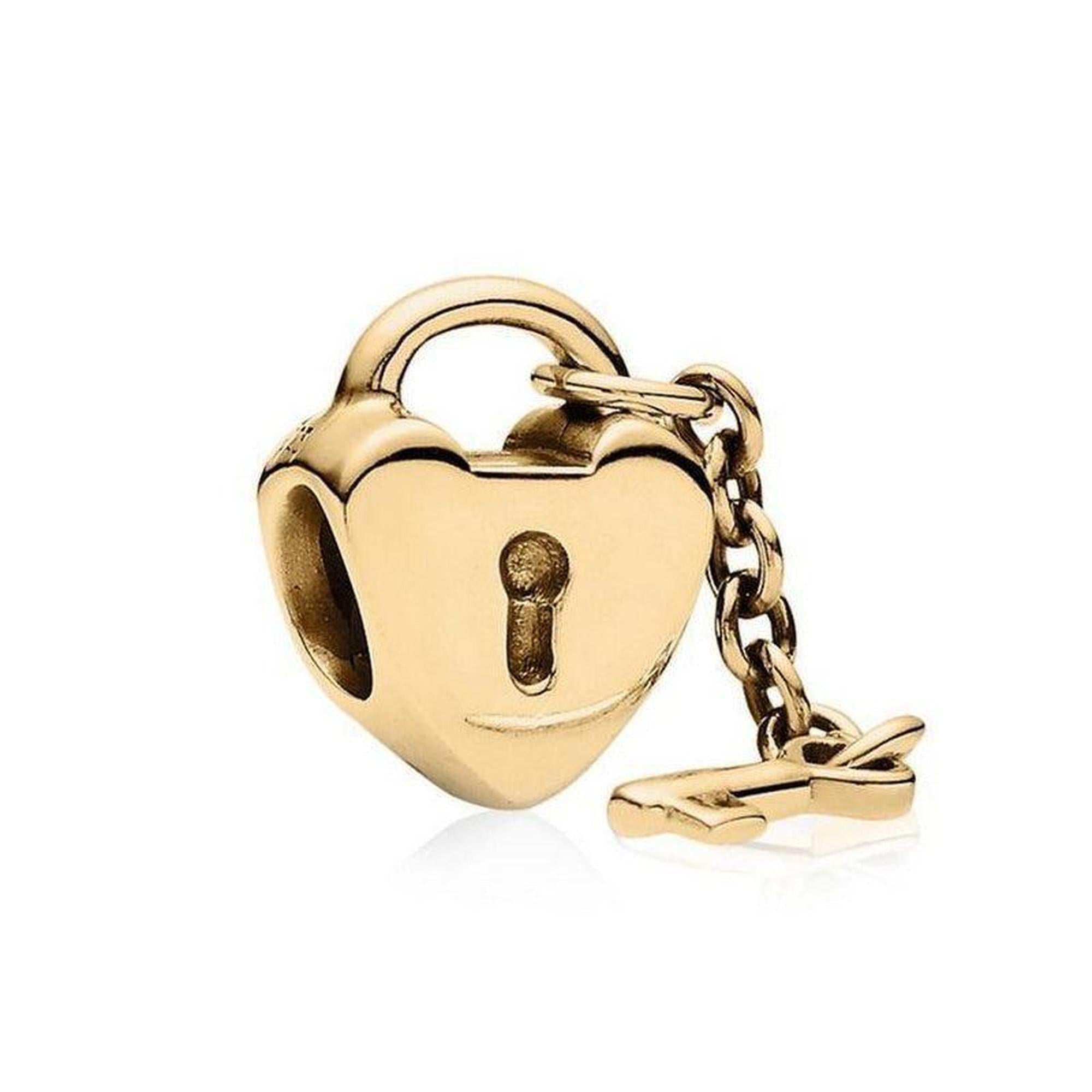 Pandora Gold Key To My Heart Charm