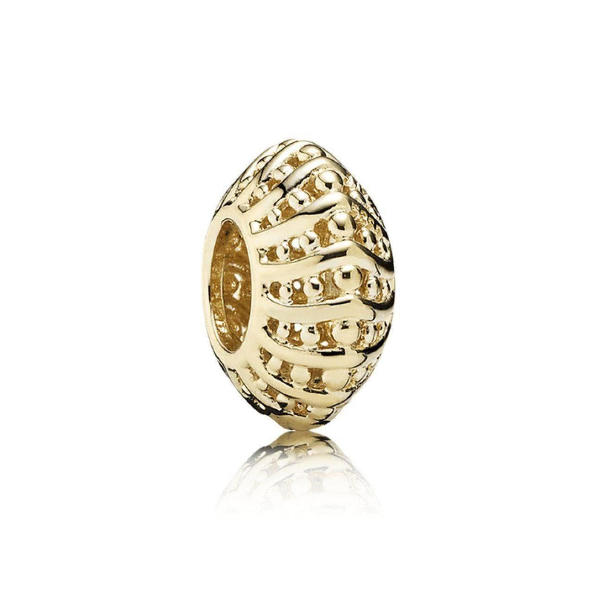 Pandora Gold Mystic Serenity Spacer Charm