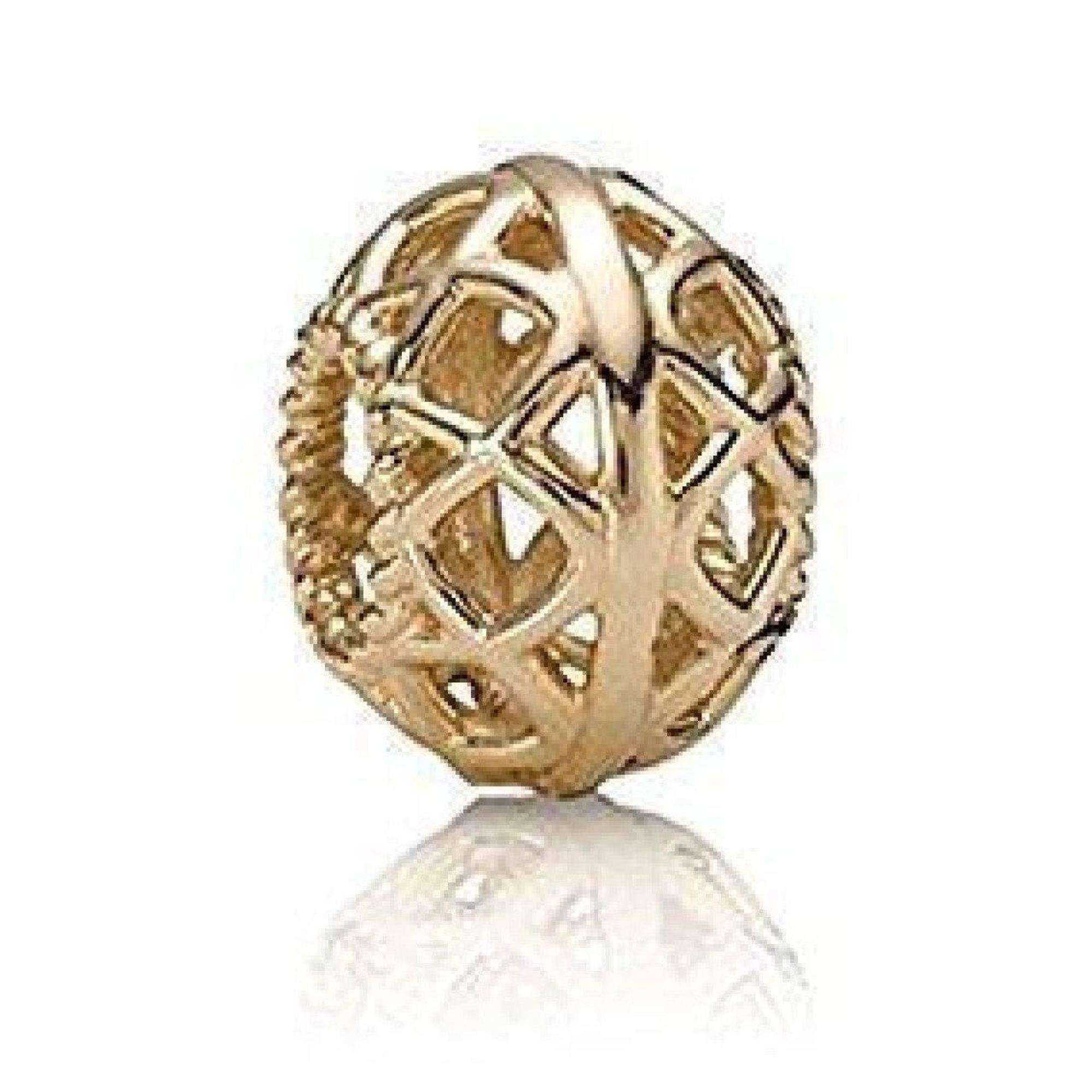 Pandora Gold Open Lattice Charm