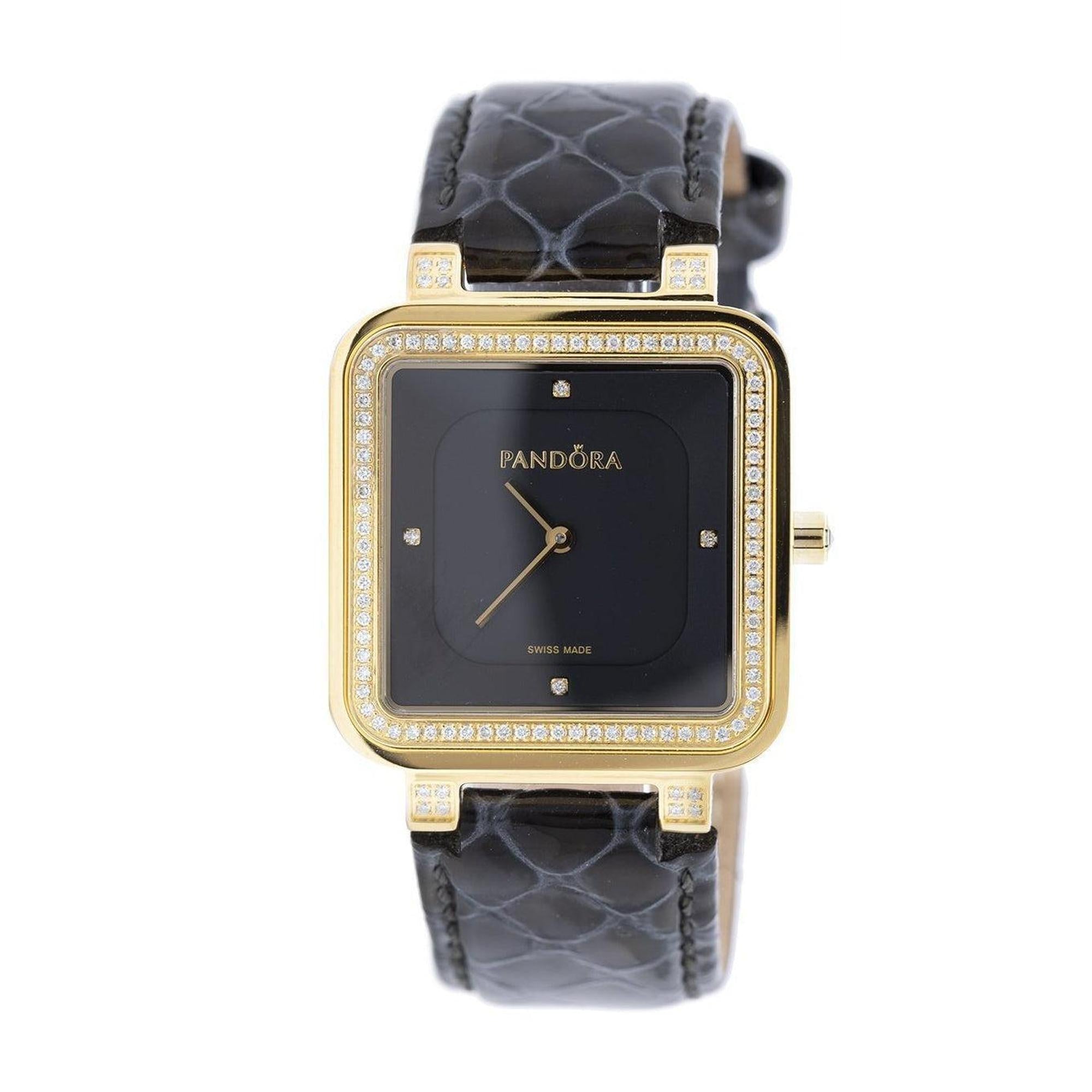 Pandora Grand Cushion Diamond Watch