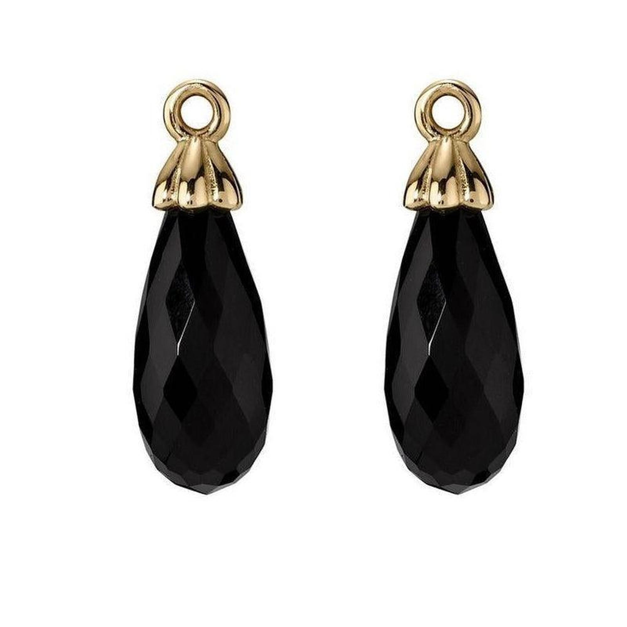 Pandora Intuition Earring Charms with Black Onyx