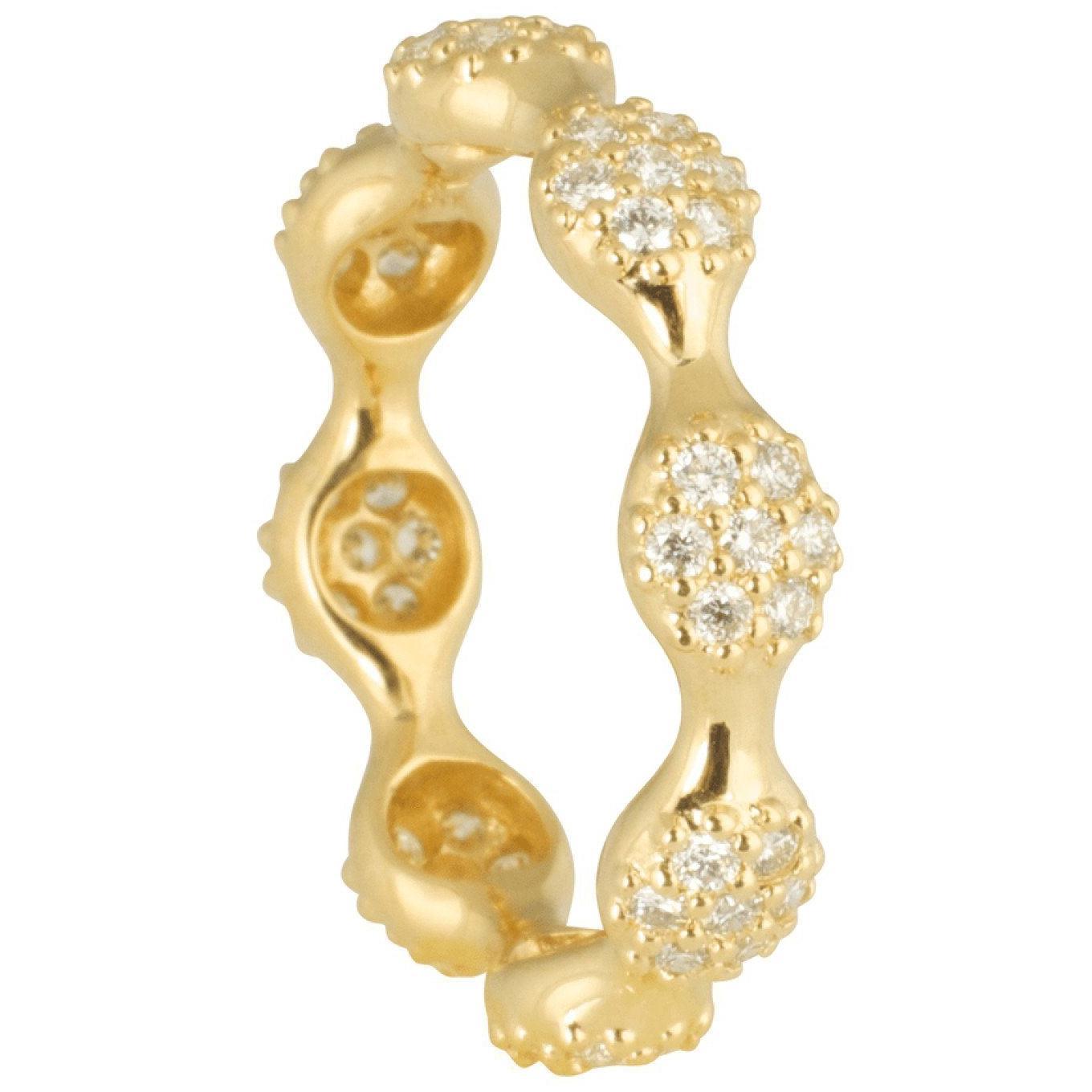 Pandora Lovepod Pave Diamond Ring