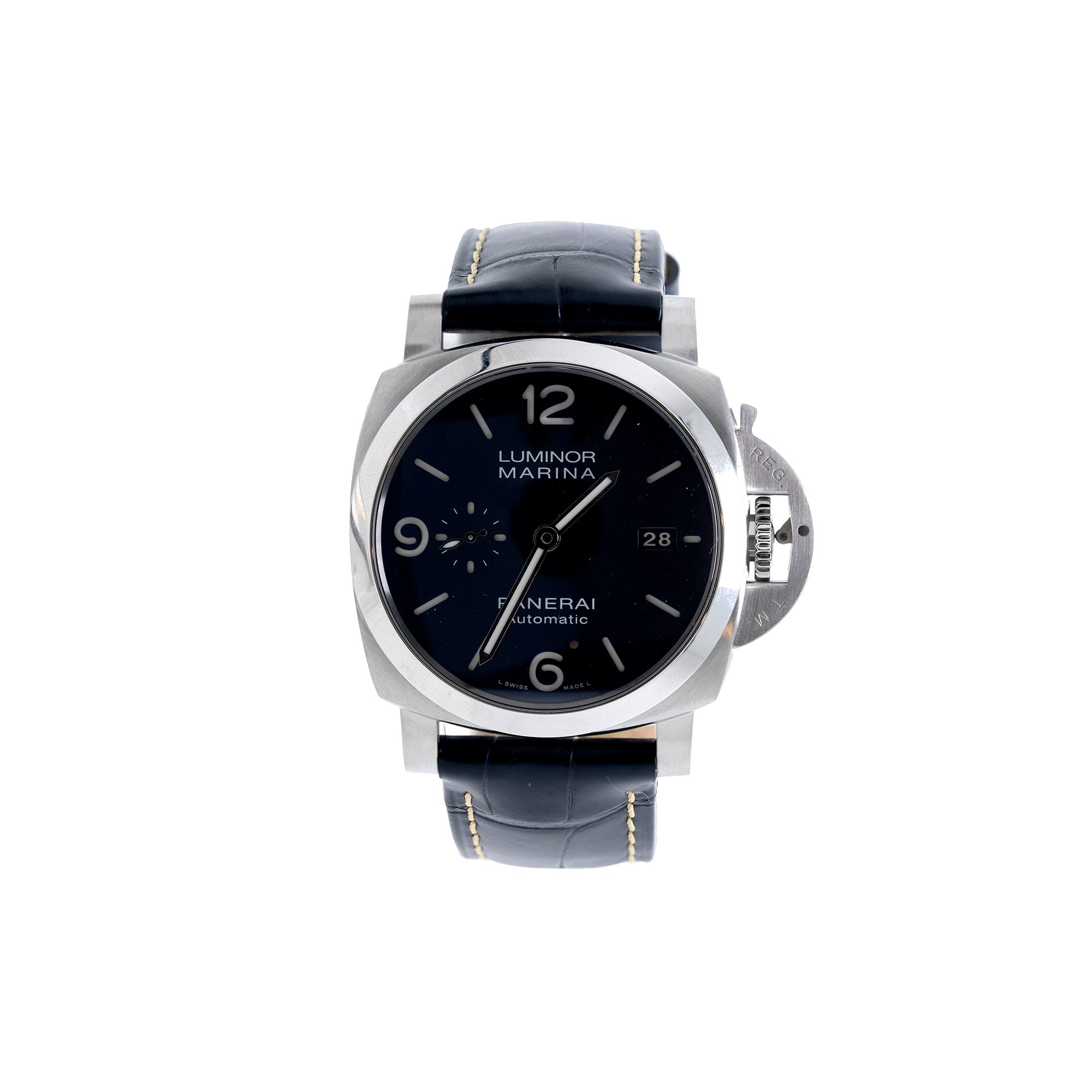 Panerai 2022 Luminor Marina PAM01313 44mm Watch w/ Box & Papers