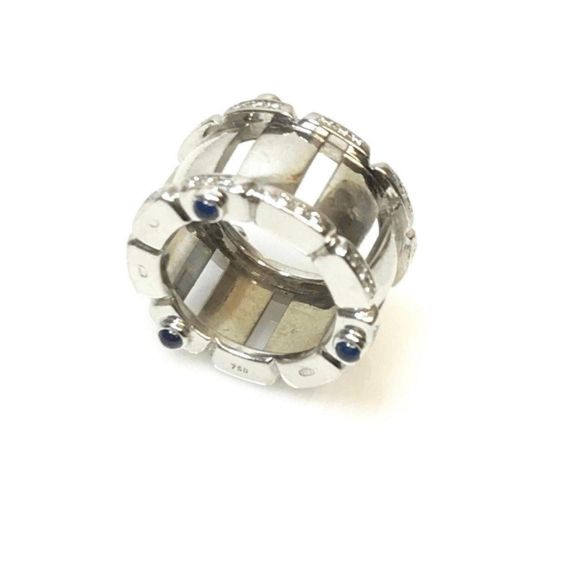 Patek Philippe Twenty-4 Diamond & Sapphire Ring