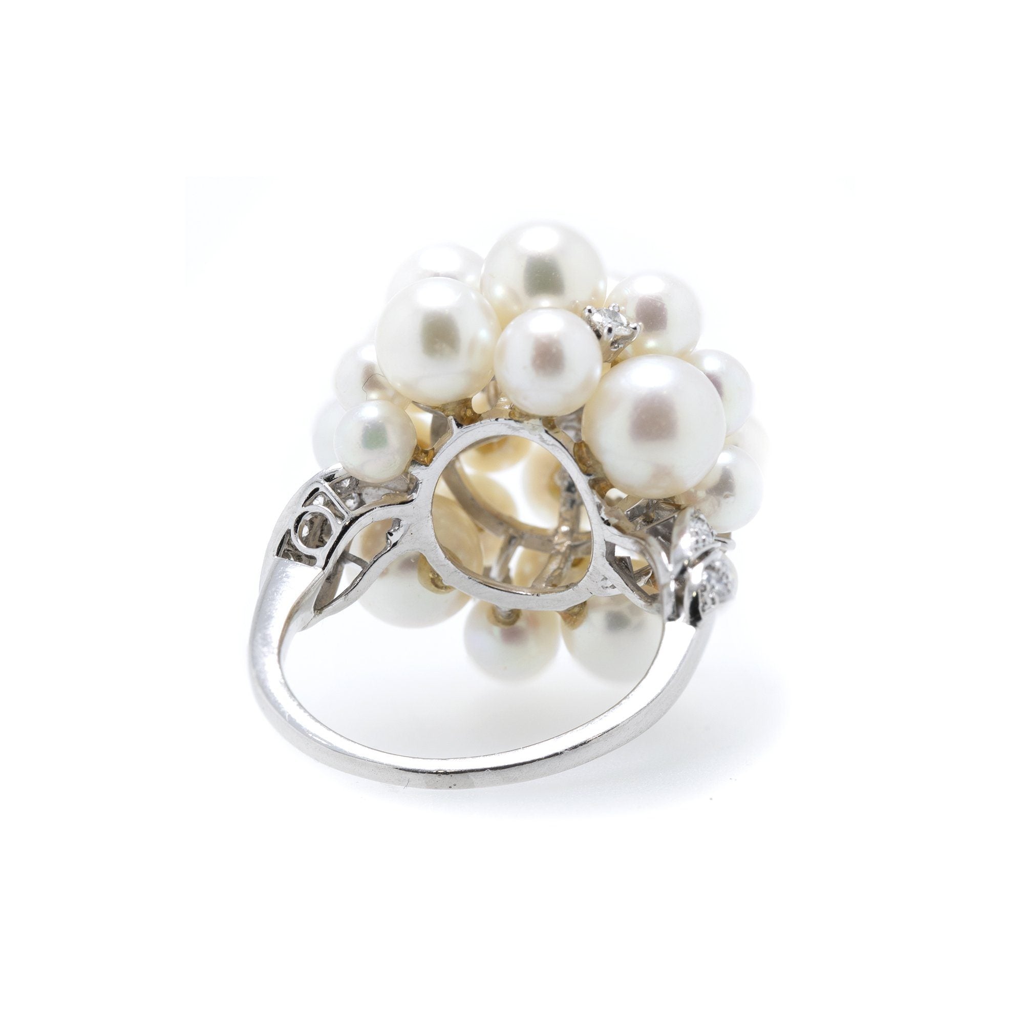 Pearl & Diamond Ring