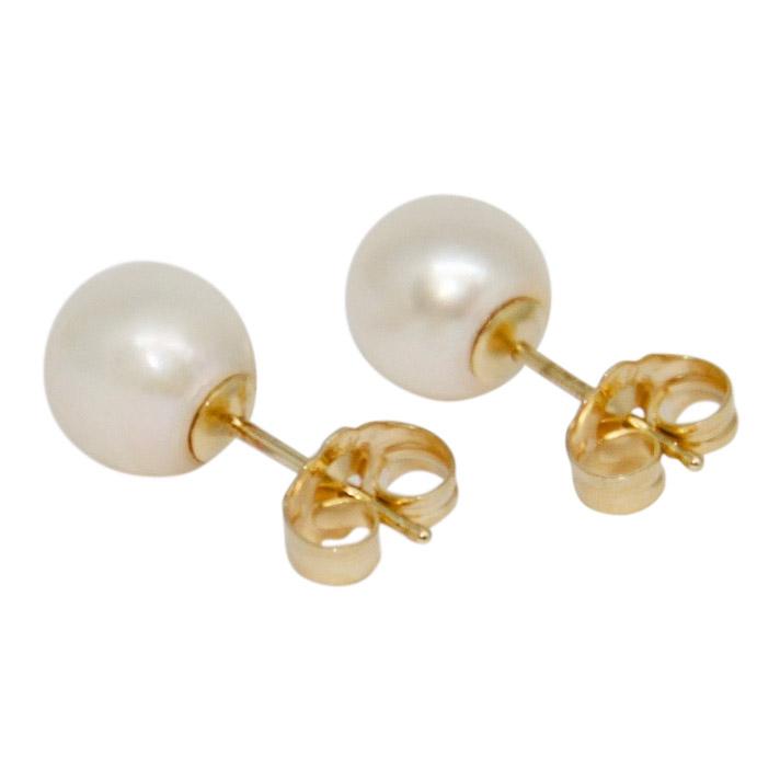 Pearl Stud Earrings