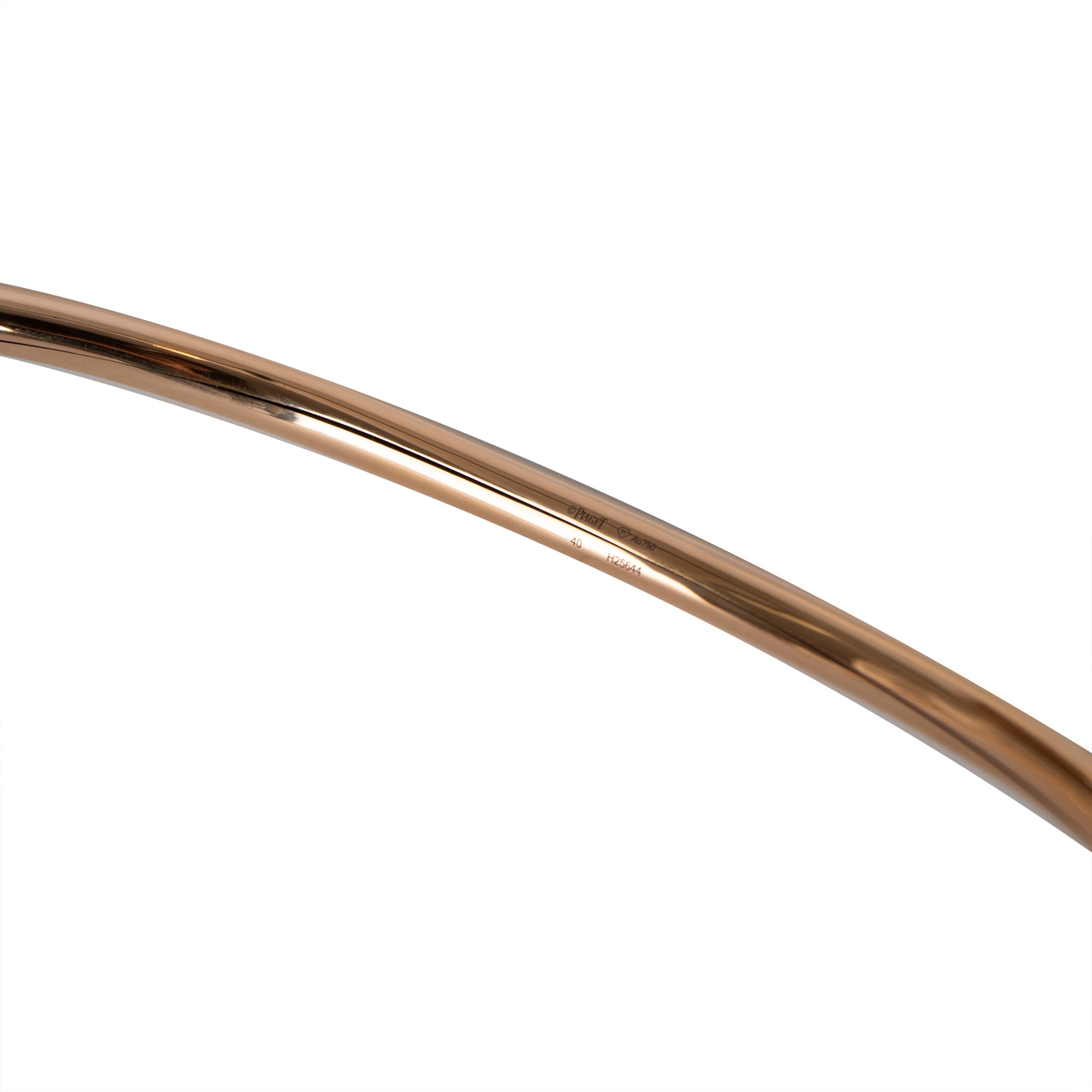 Piaget 18k Rose Gold Diamond Possession Classique Necklace w/ Box & Certificate