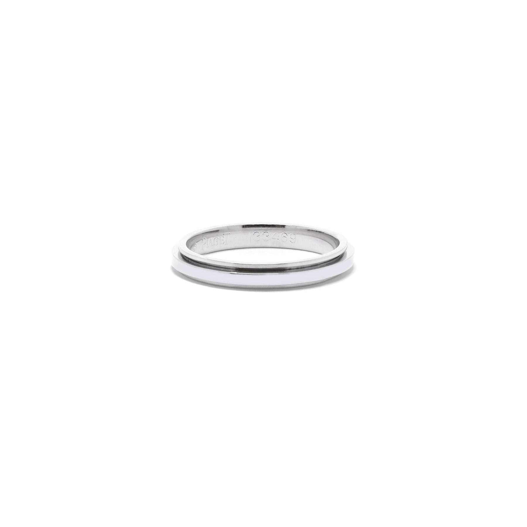Piaget 18k White Gold Possession Wedding Band Ring