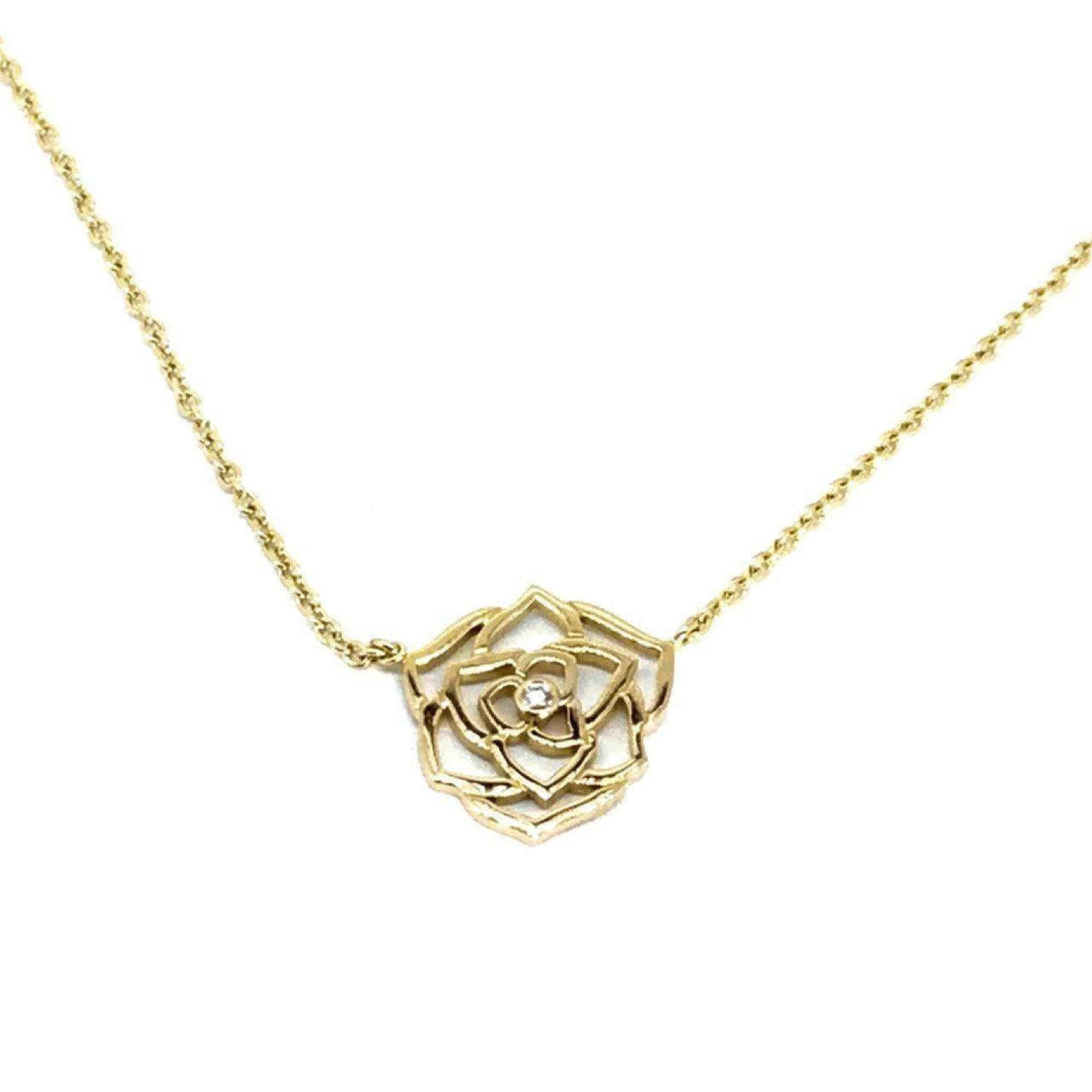 Piaget Diamond Rose Pendant On a 16'Äù Chain