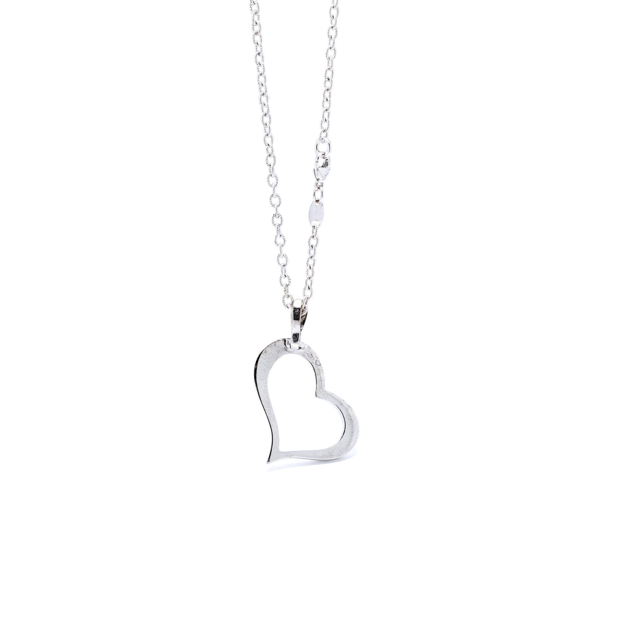 Piaget Heart Pendant Necklace with Diamonds