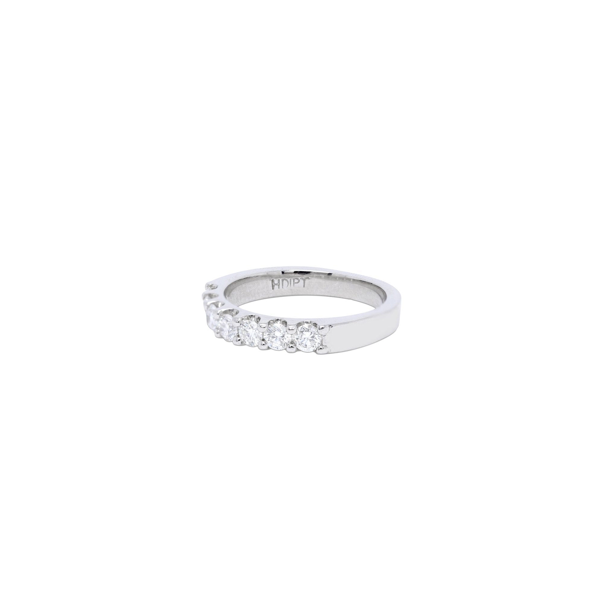Platinum Diamond Band Ring