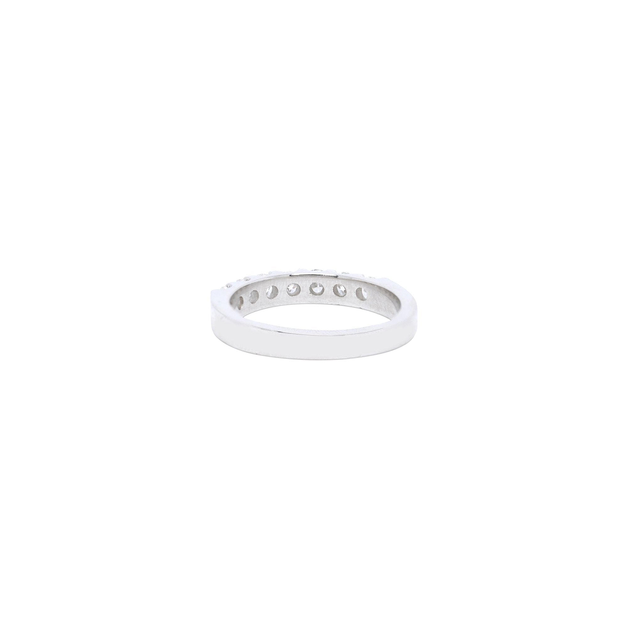 Platinum Diamond Band Ring