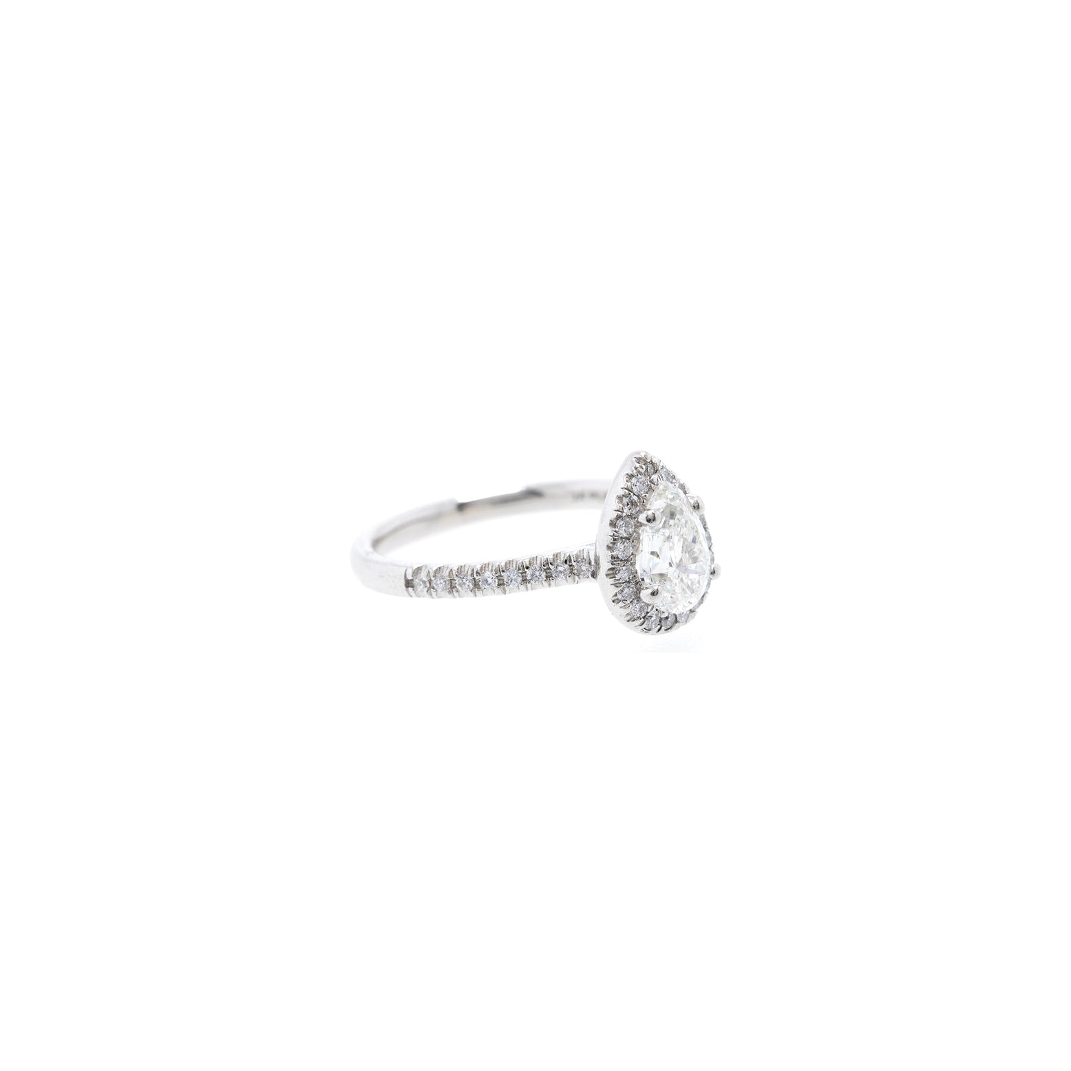 Platinum Diamond Engagement Ring — Oliver Jewellery