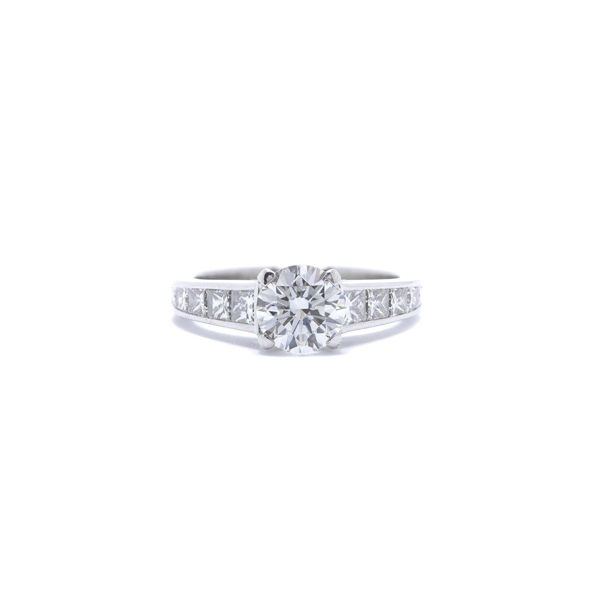 Platinum Diamond Engagement Ring