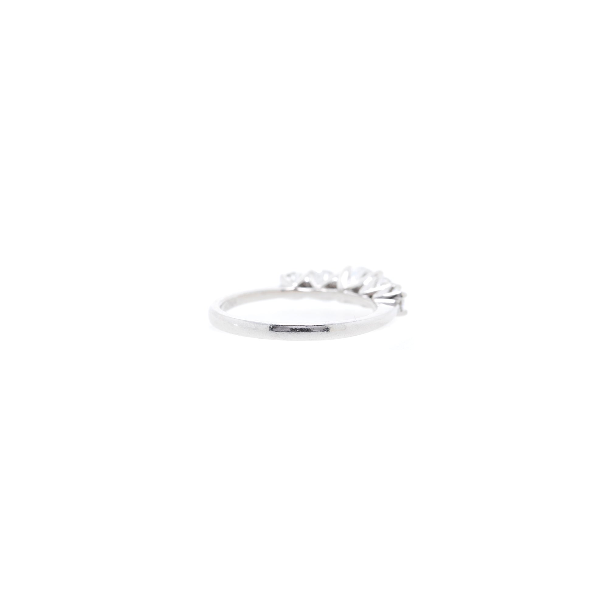 Platinum Five Stone Diamond Ring