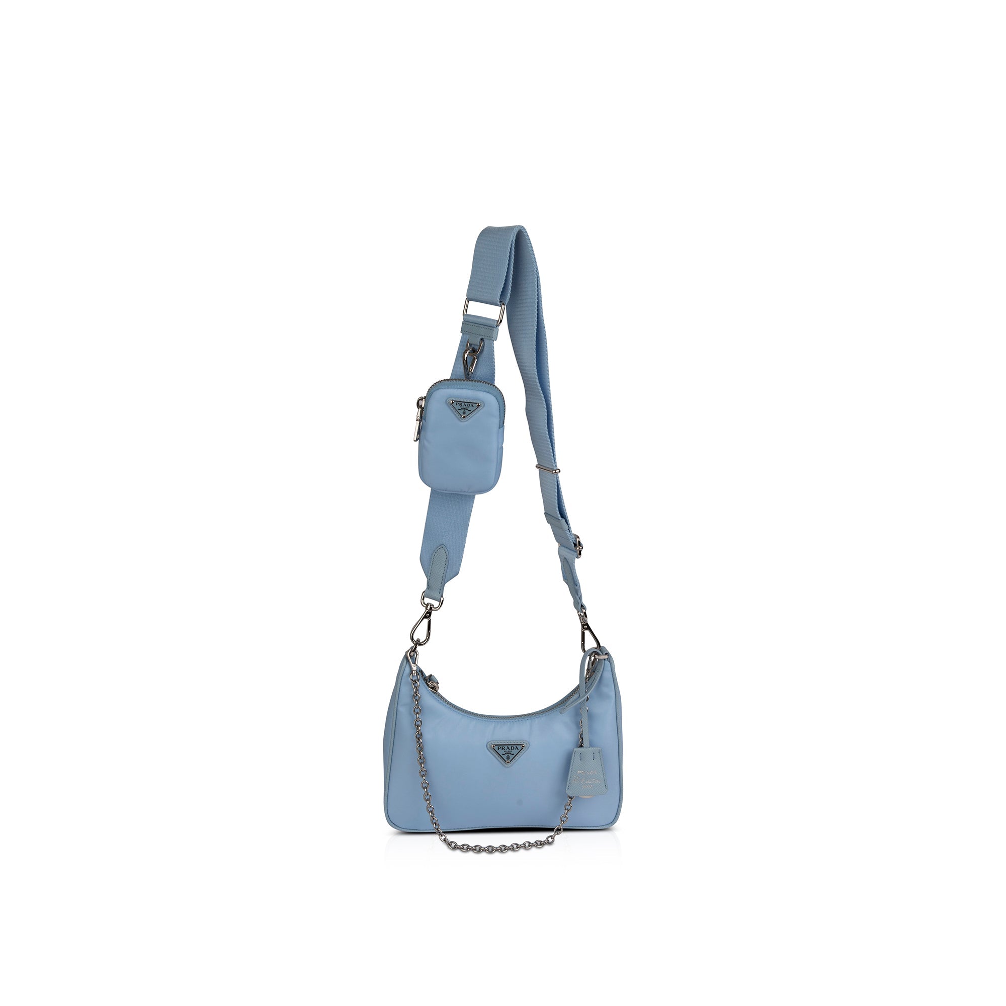 Prada 2022 Re-Edition 2005 Nylon Shoulder Bag w/ Box & Authenticity Card