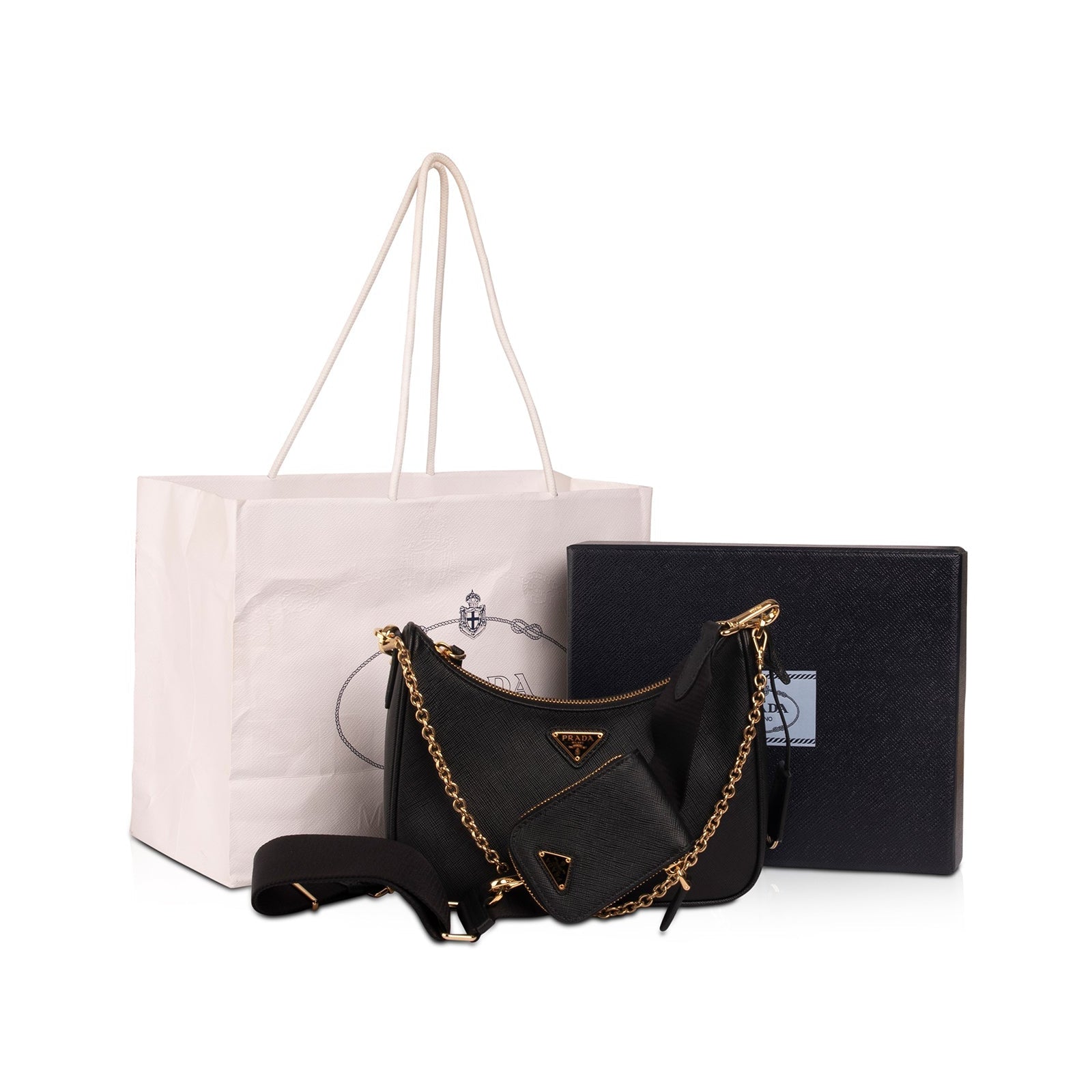 Prada 2022 Re-Edition 2005 Saffiano Leather Bag w/ Box – Oliver