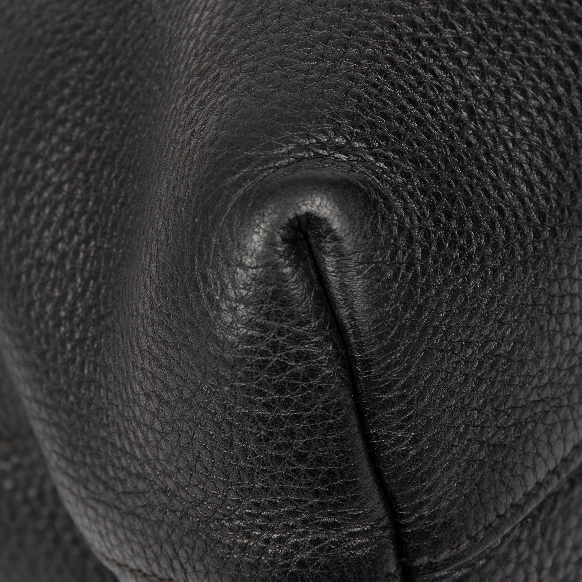 Prada Black Vitello Daino Shopping Tote w/ Strap