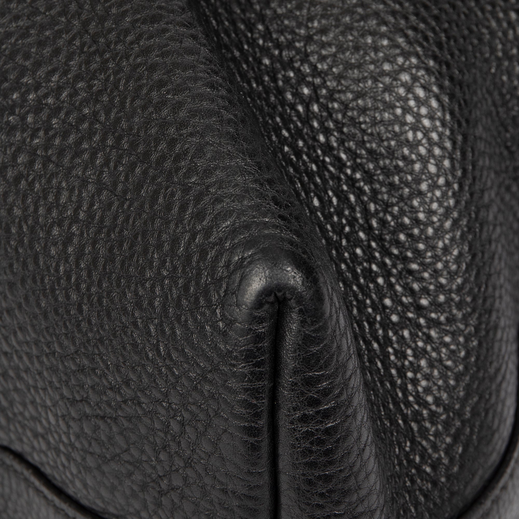 Prada Black Vitello Daino Shopping Tote w/ Strap