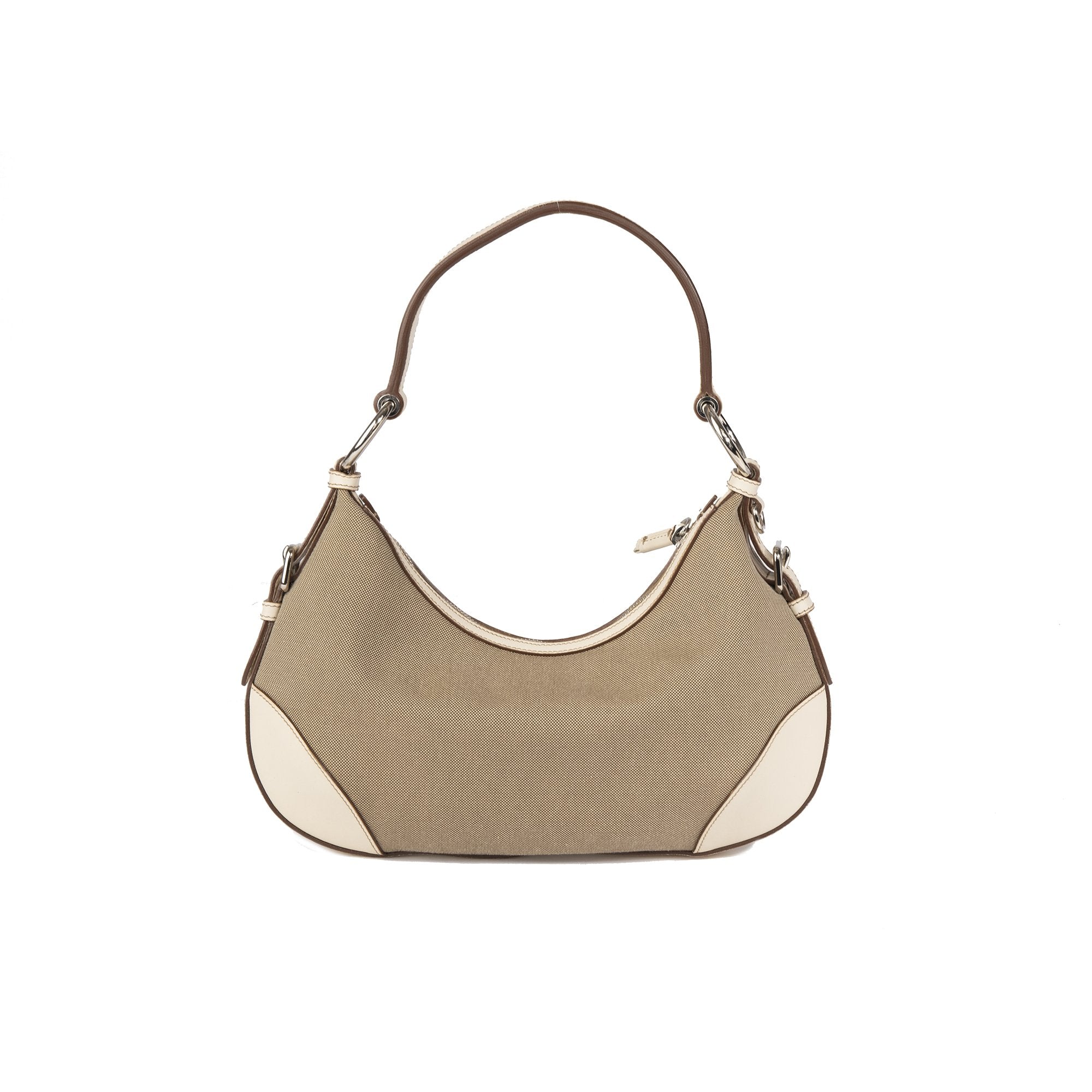 Prada Canapa Logo Hobo