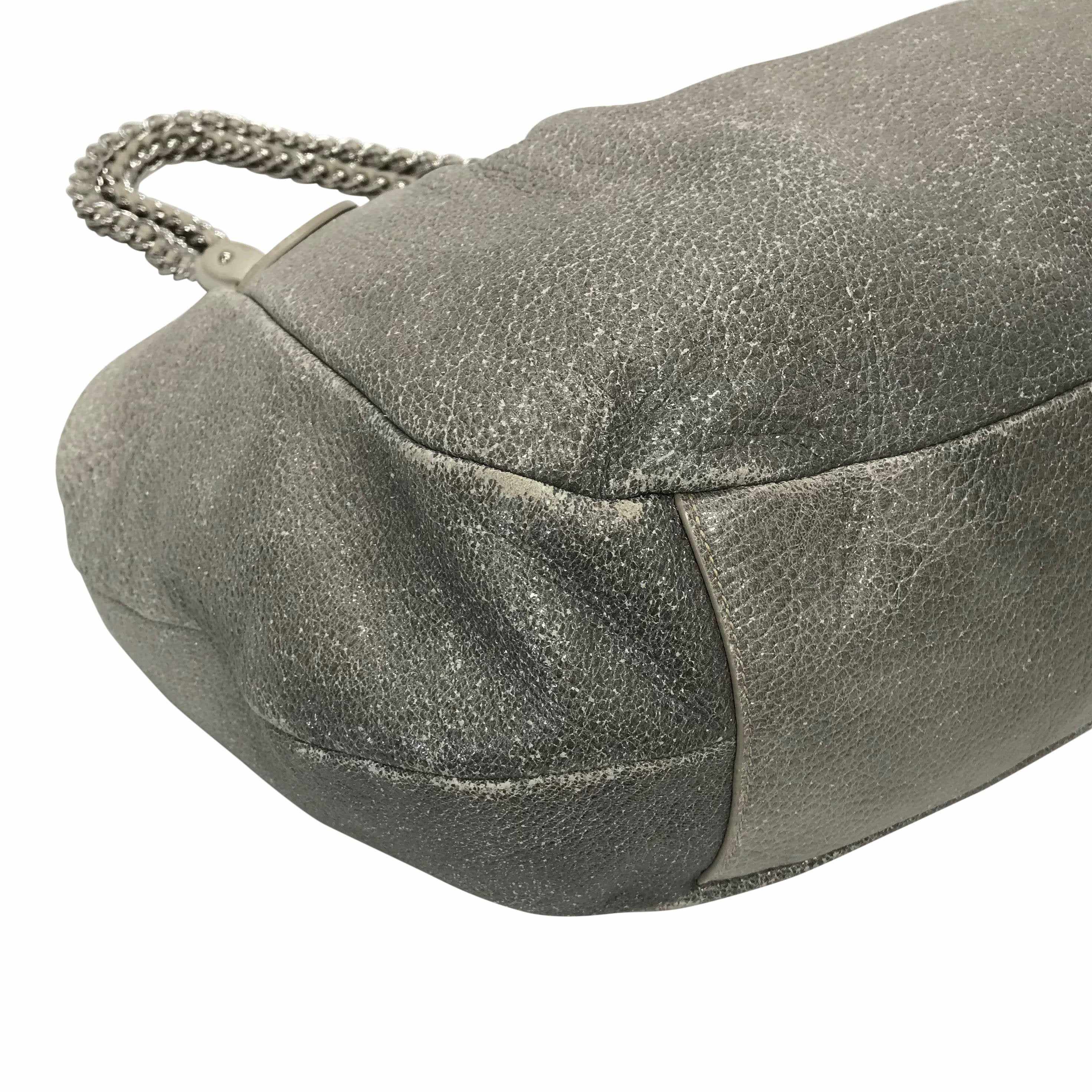 Prada Cervo Lux Chain Hobo