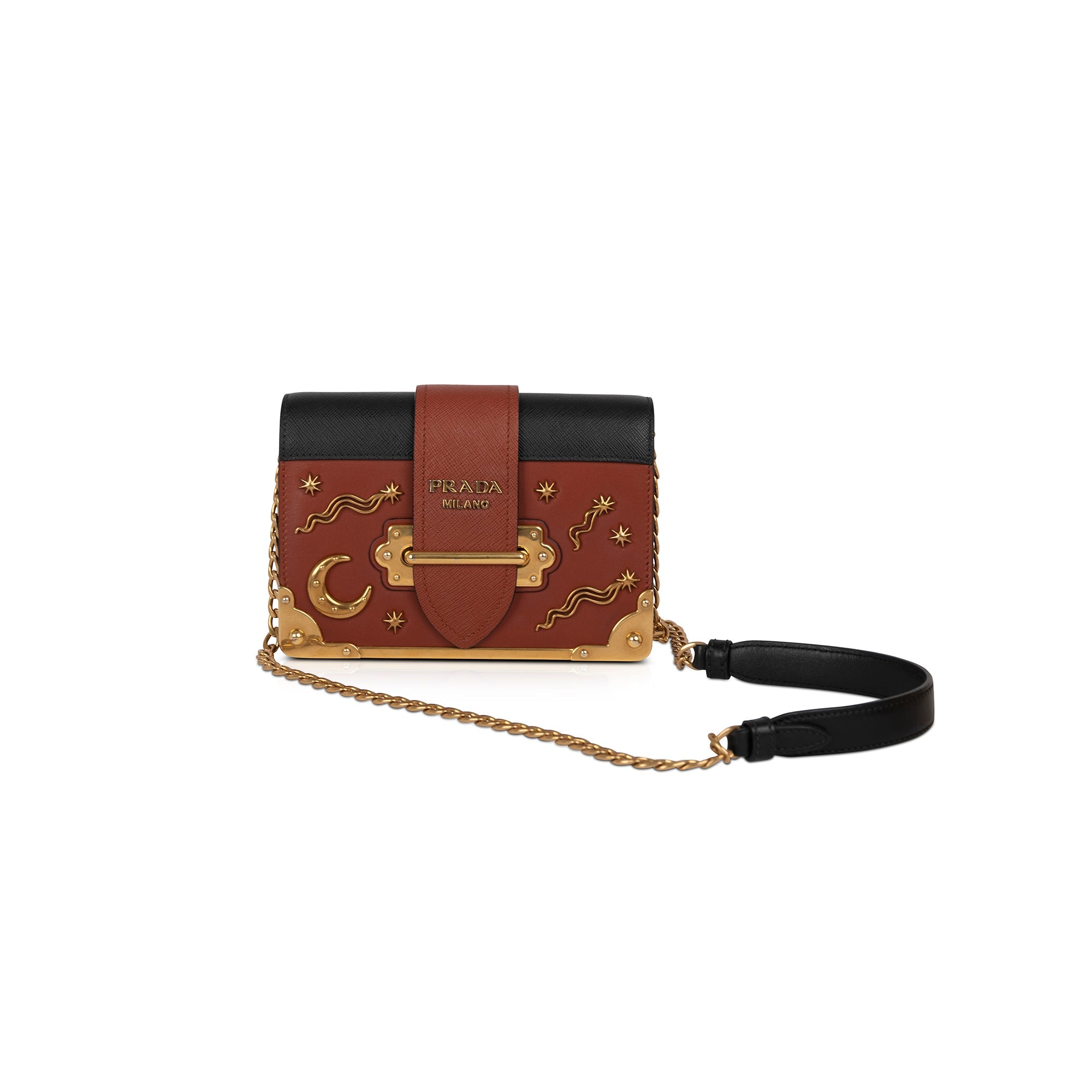 Prada City Calf Cahier Astrology Shoulder Bag w/ Box – Oliver Jewellery