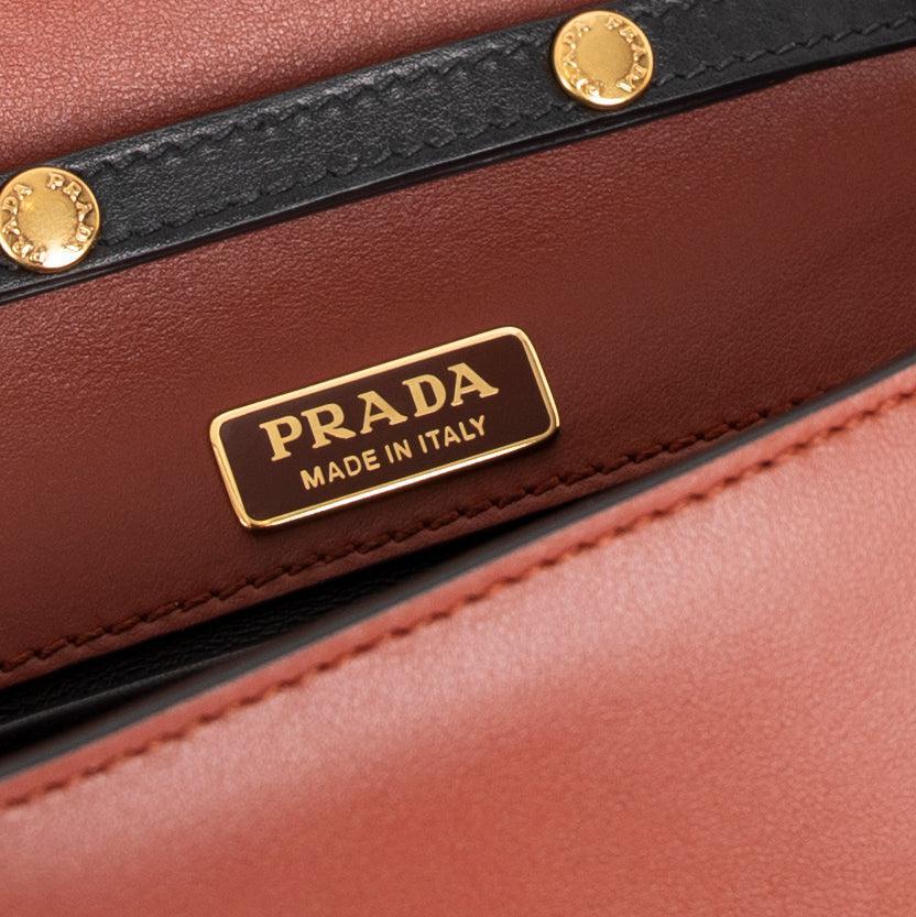 Prada City Calf Cahier Astrology Shoulder Bag w/ Box