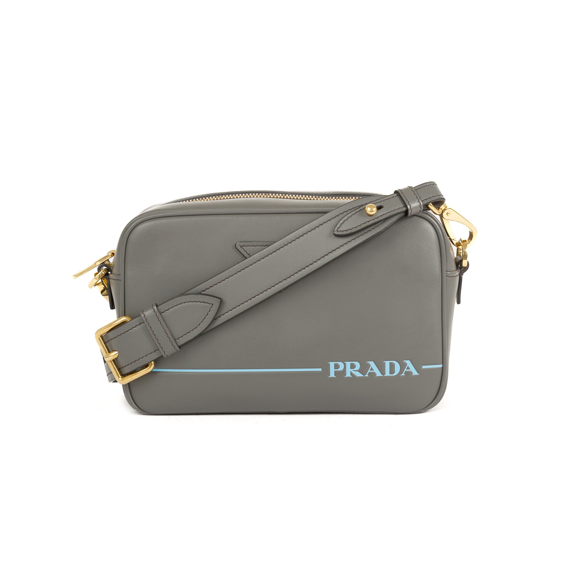 Prada City Calf Logo Camera Bag