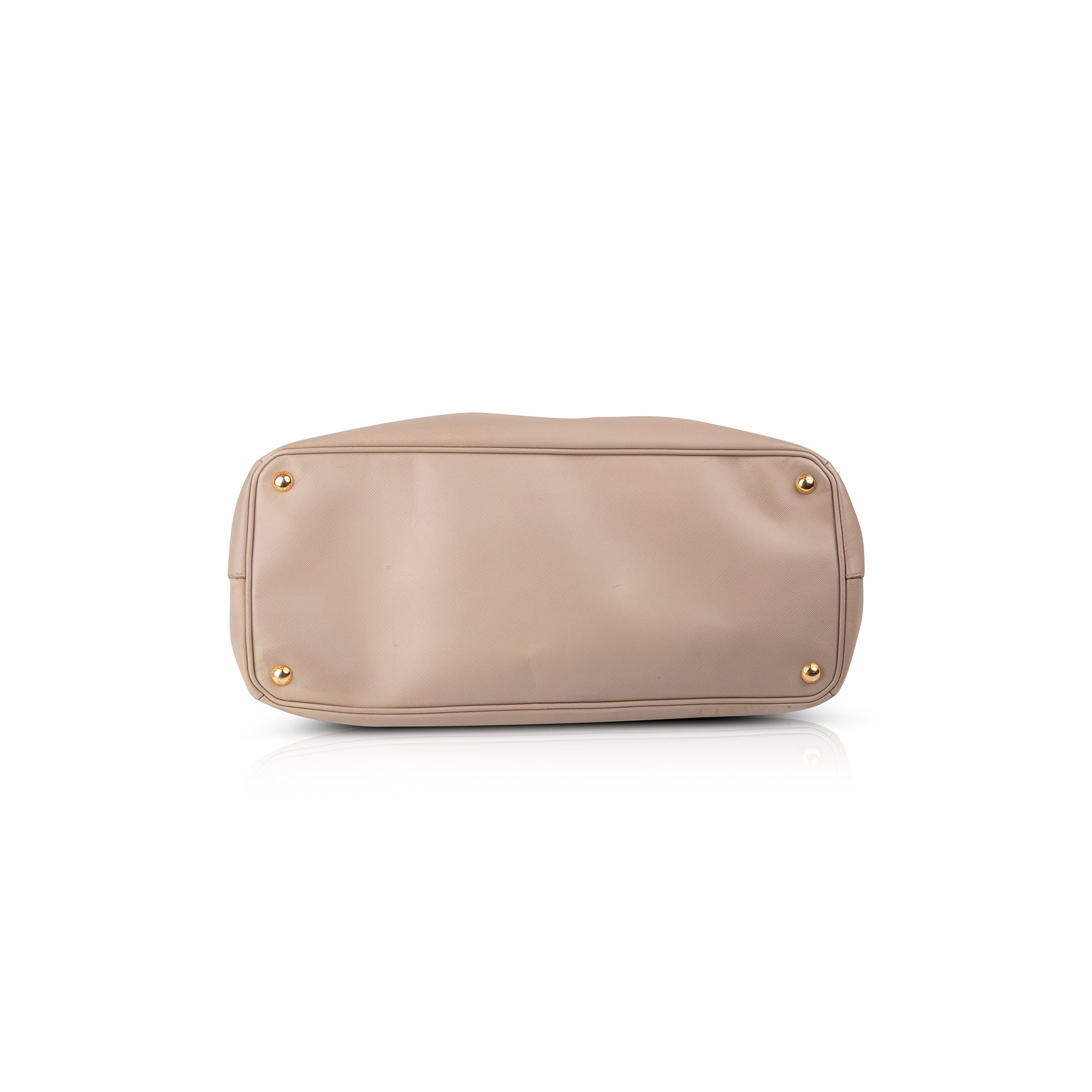 Prada Extra Large Saffiano Lux Galleria Double ZIp Tote
