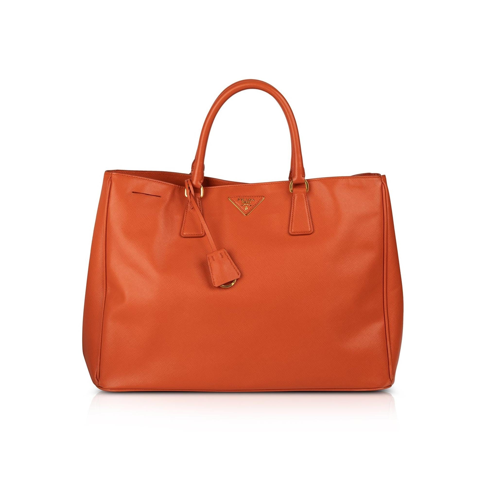 Prada Large Saffiano Lux Shopping Tote