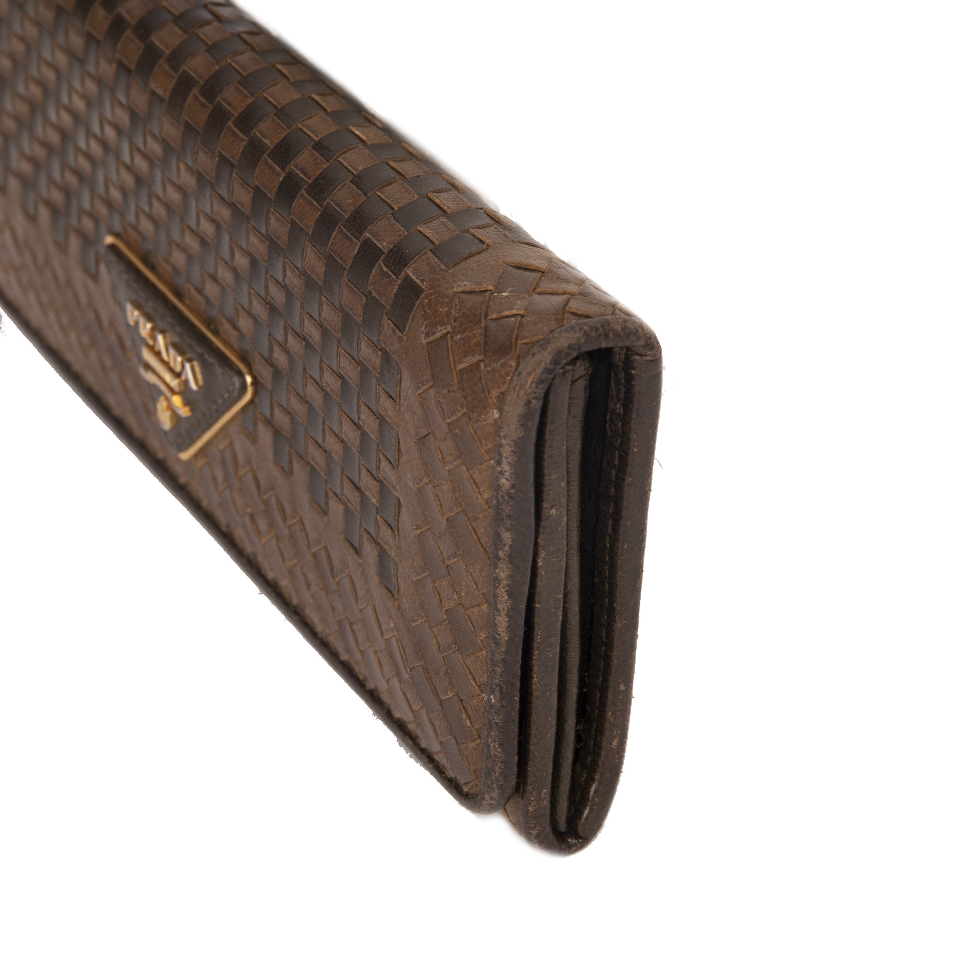 Prada Madras Continental Wallet