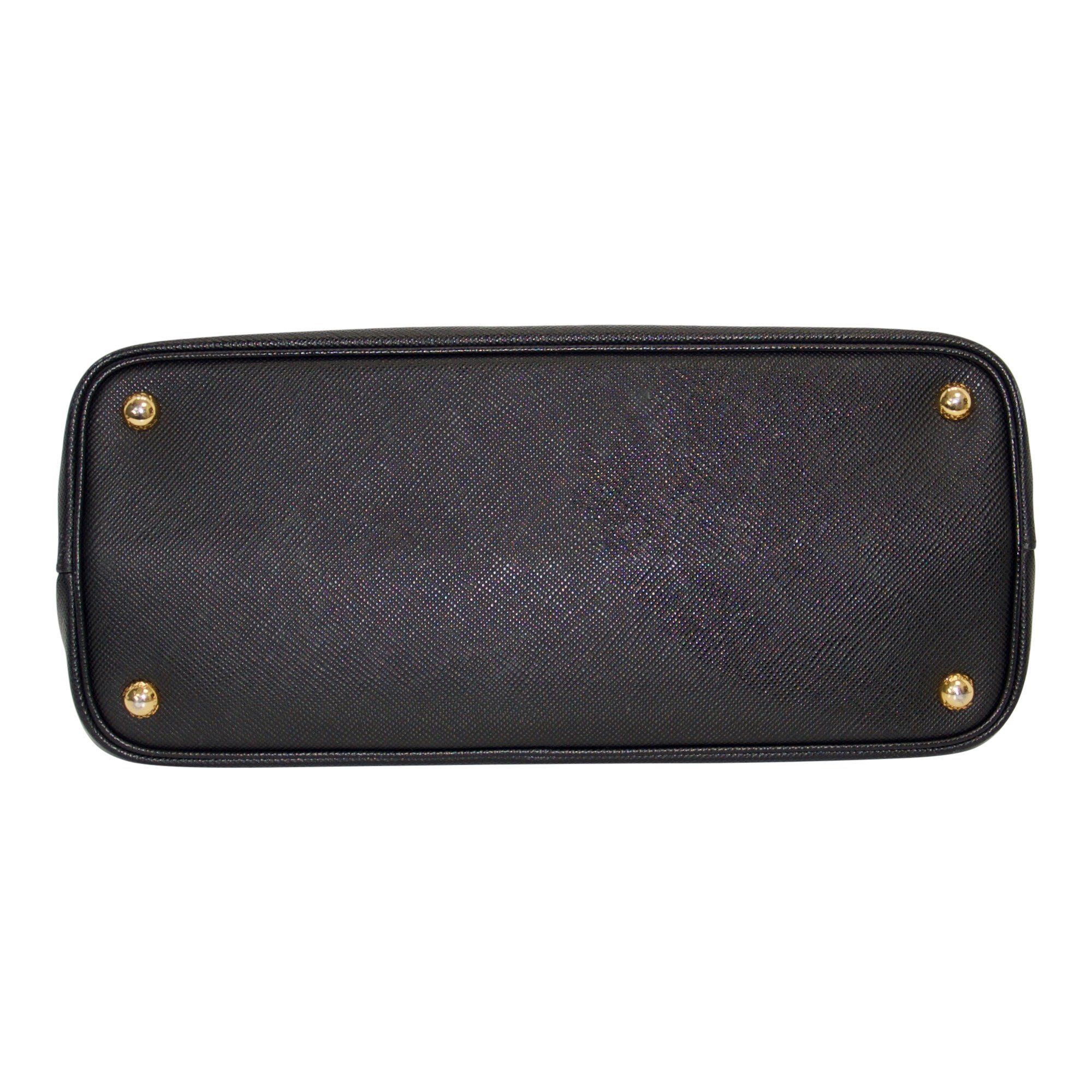 Prada Medium Saffiano Cuir Double Tote