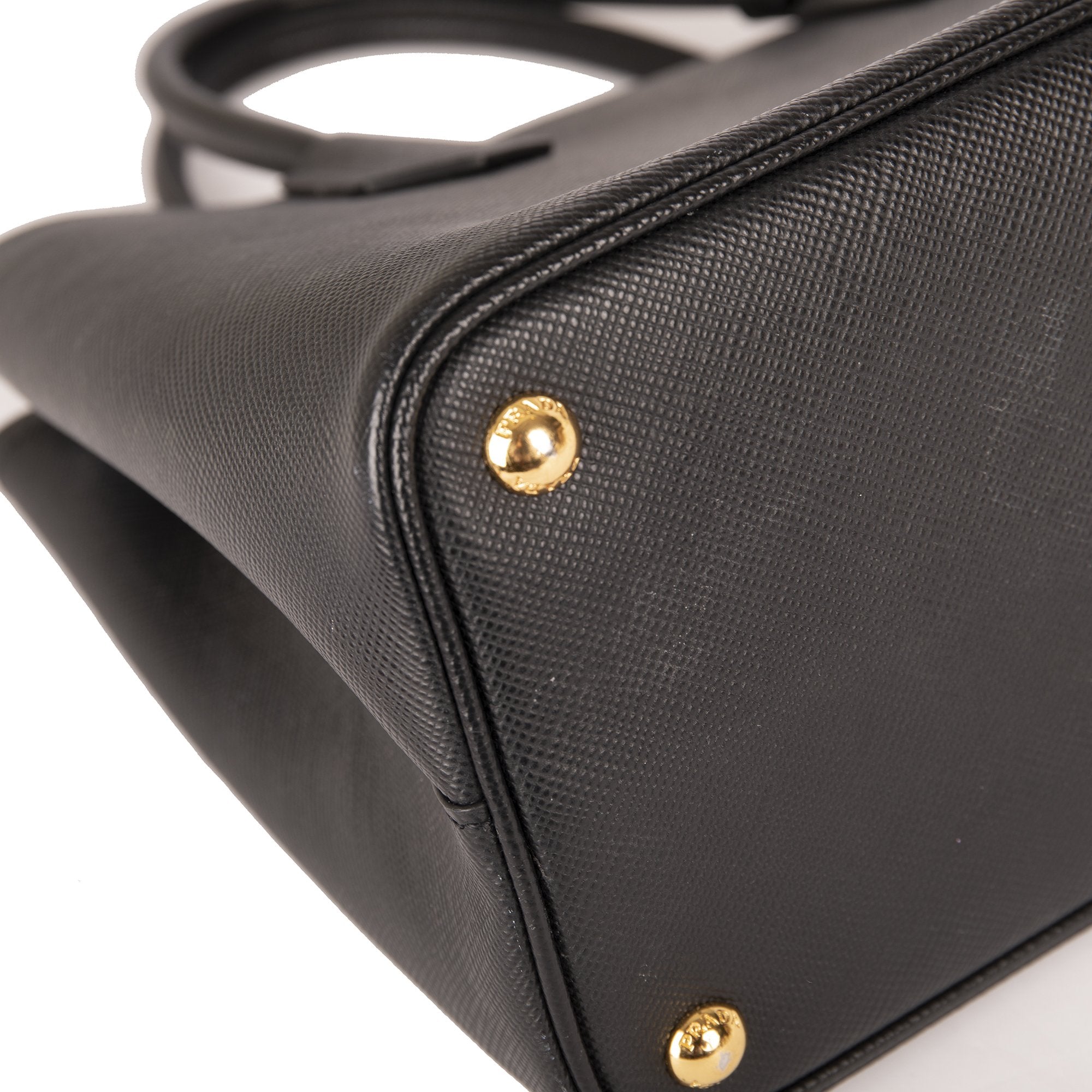 Prada Medium Saffiano Cuir Double Tote