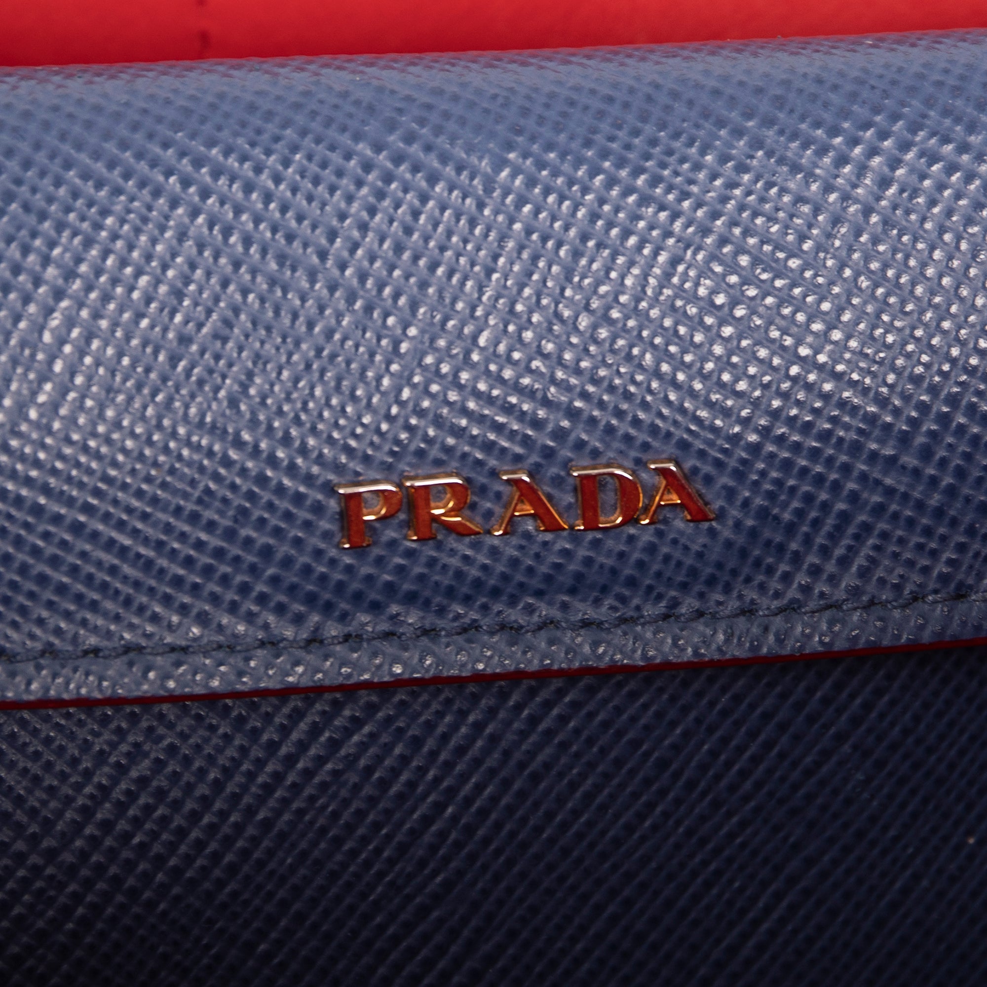 Prada Medium Saffiano Cuir Double Tote