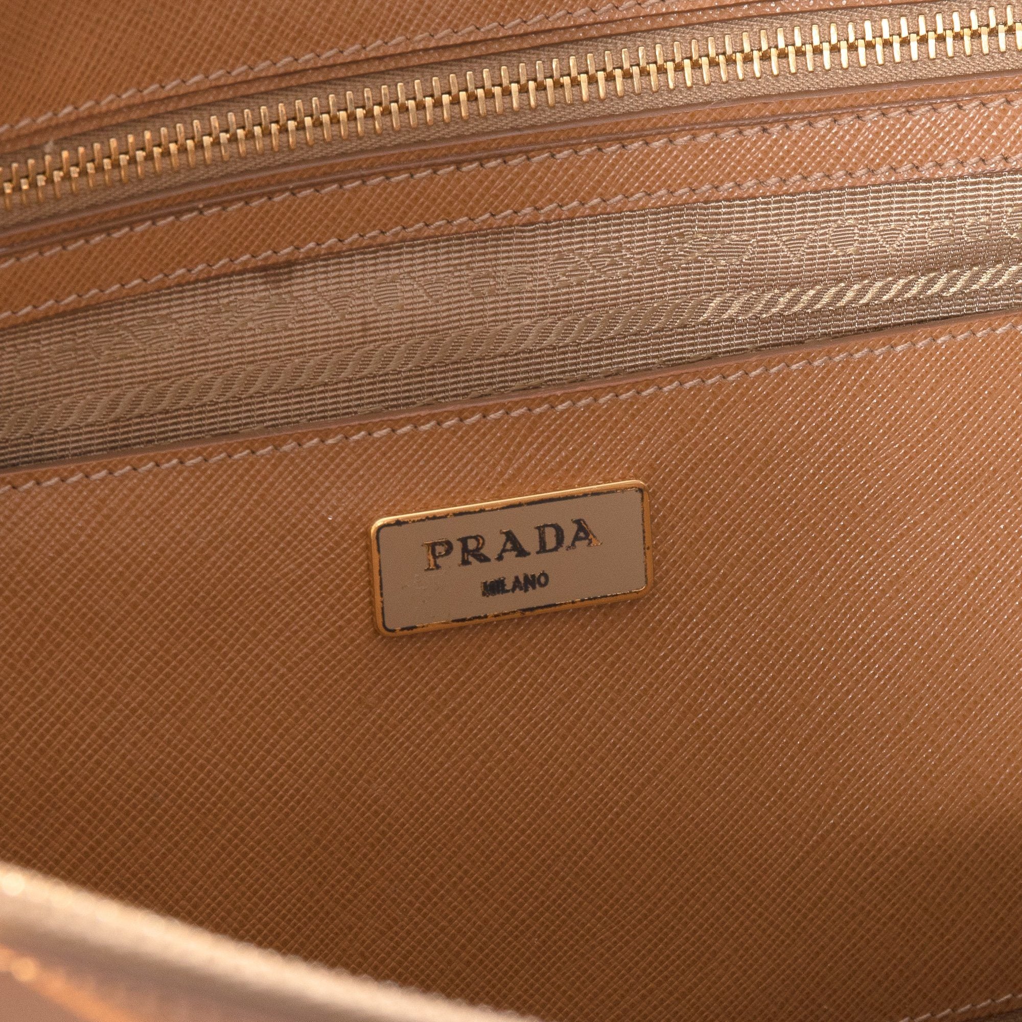 Prada Medium Saffiano Lux Galleria Double Zip Tote