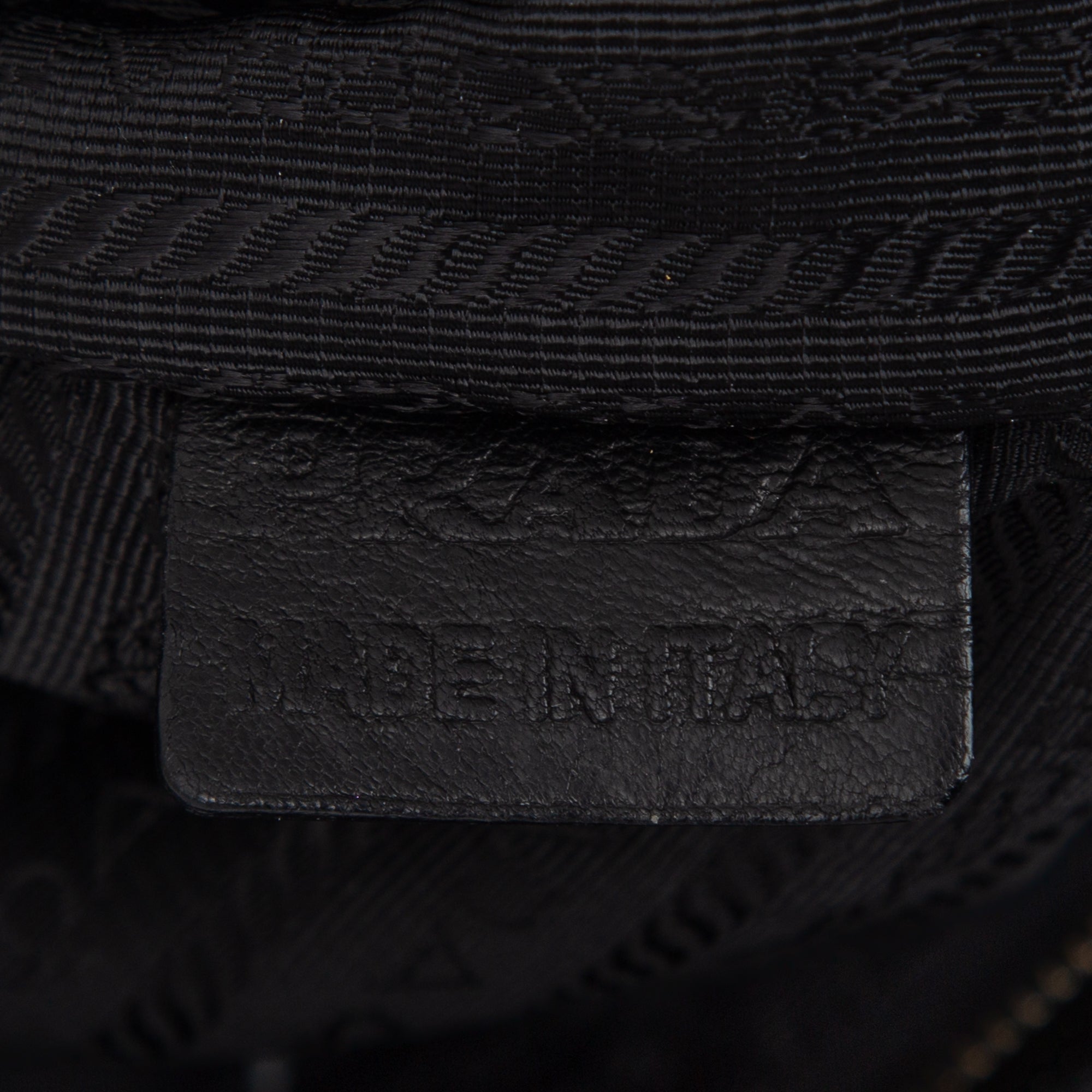 Prada Nappa Leather Fringe Tote w/ Strap