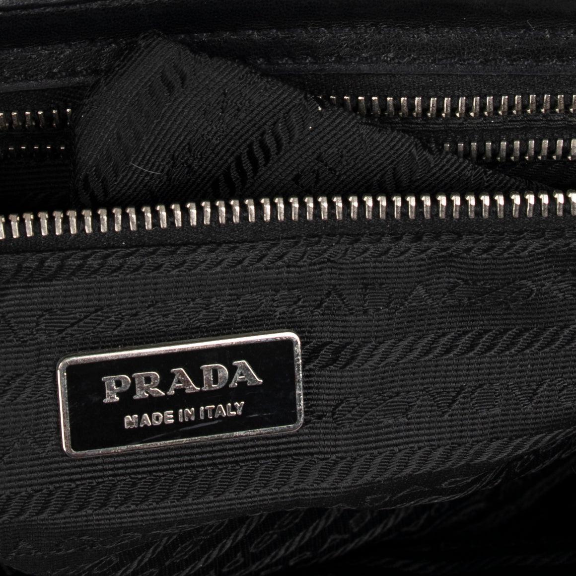 Prada Nappa Leather Ring Handle Bag