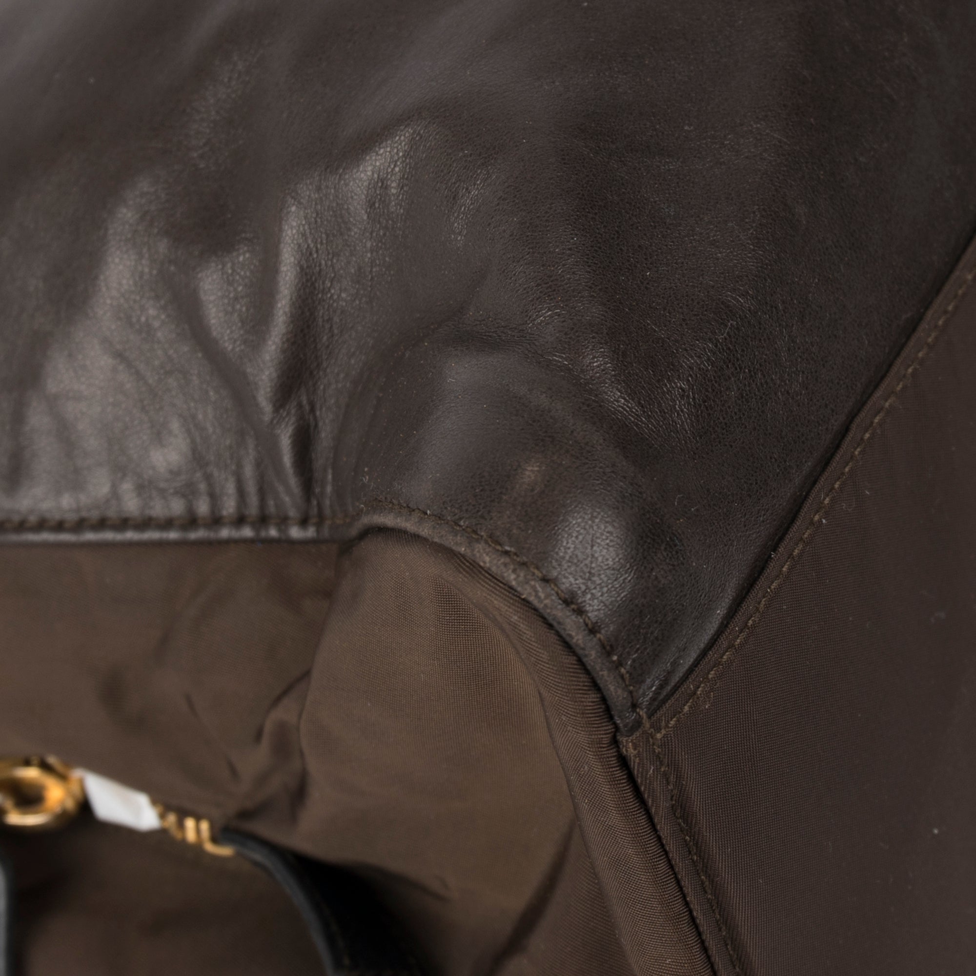 Prada Nappa Leather & Tessuto Nylon Catena Bag – OLIVER'S