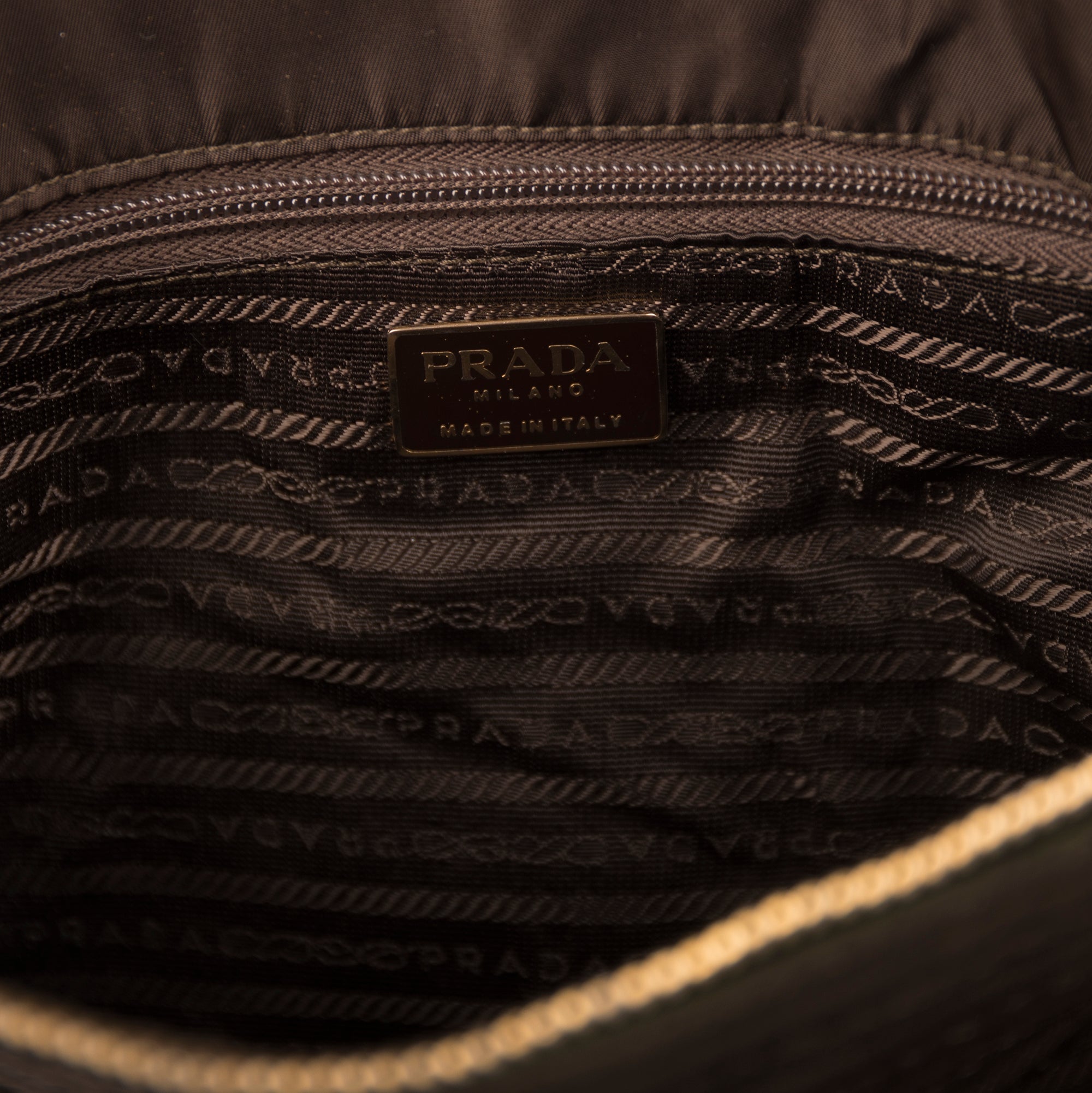 Prada Nappa Leather & Tessuto Nylon Catena Bag – OLIVER'S