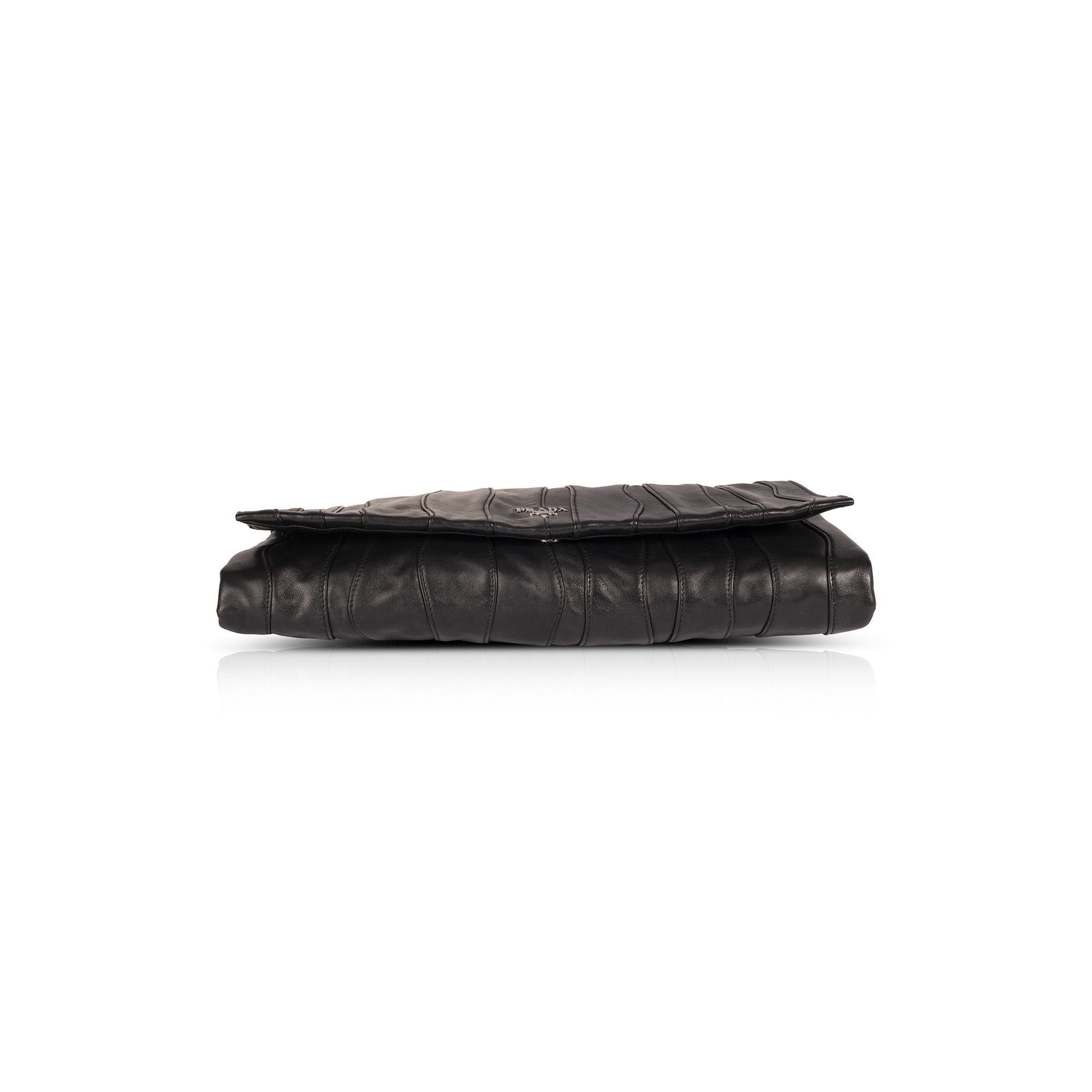 Prada Nappa Waves Clutch