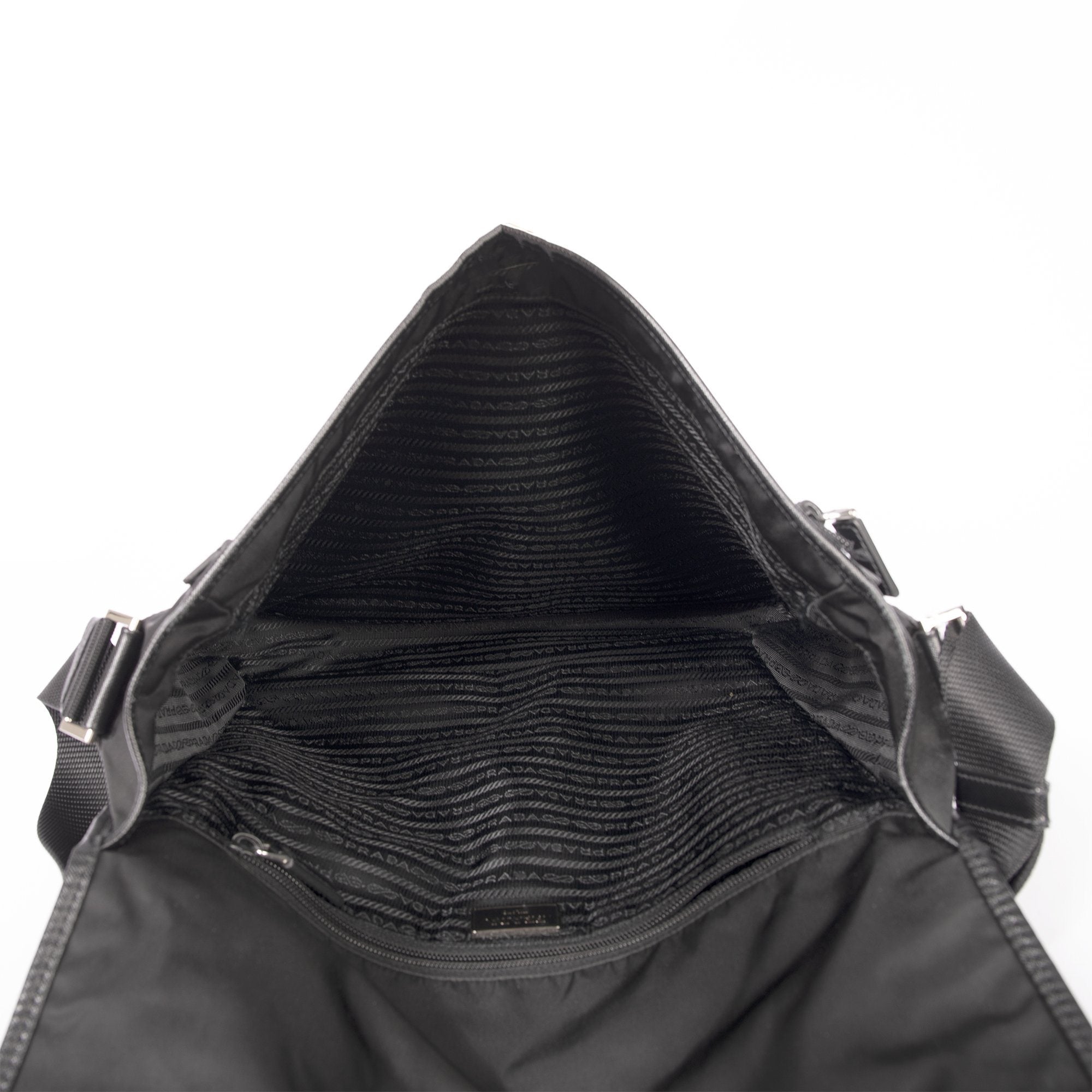 Prada Nylon Messenger Bag