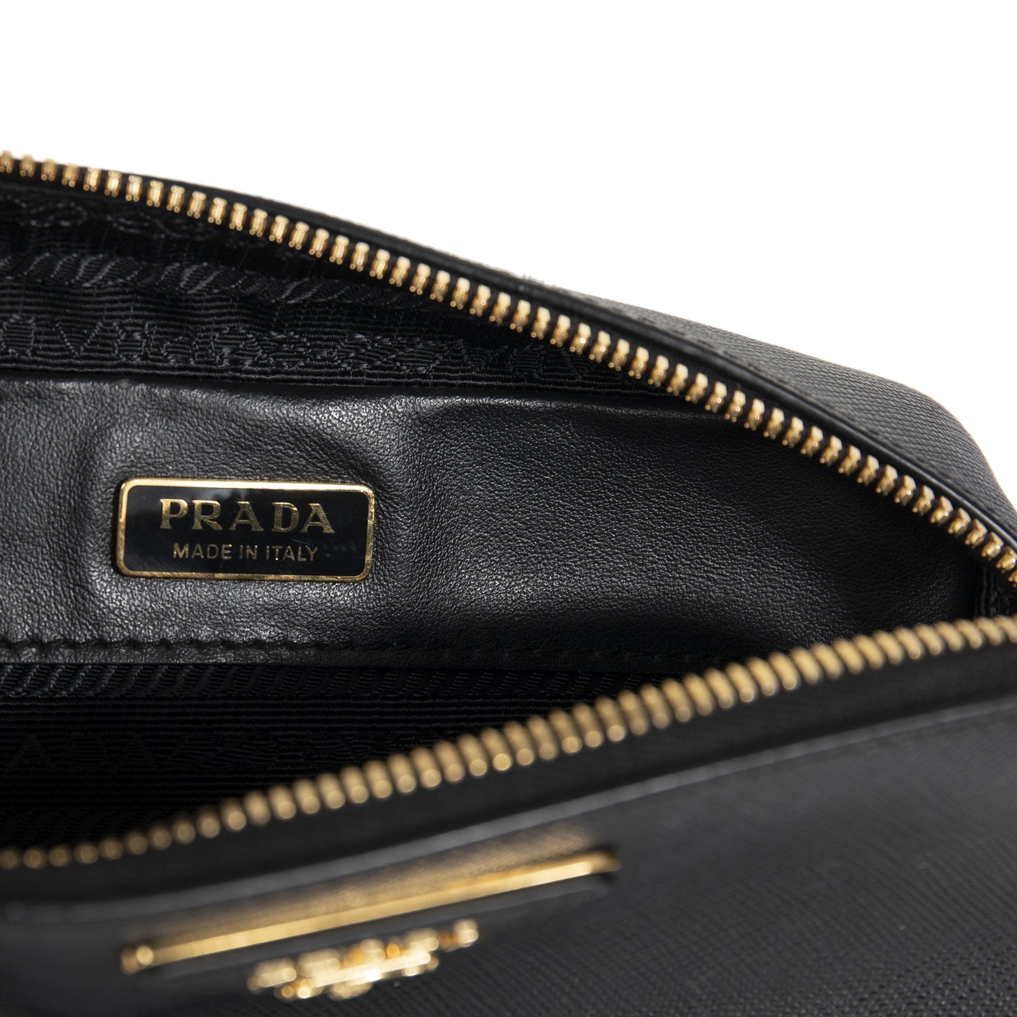 Prada Odette Saffiano Leather Belt Bag