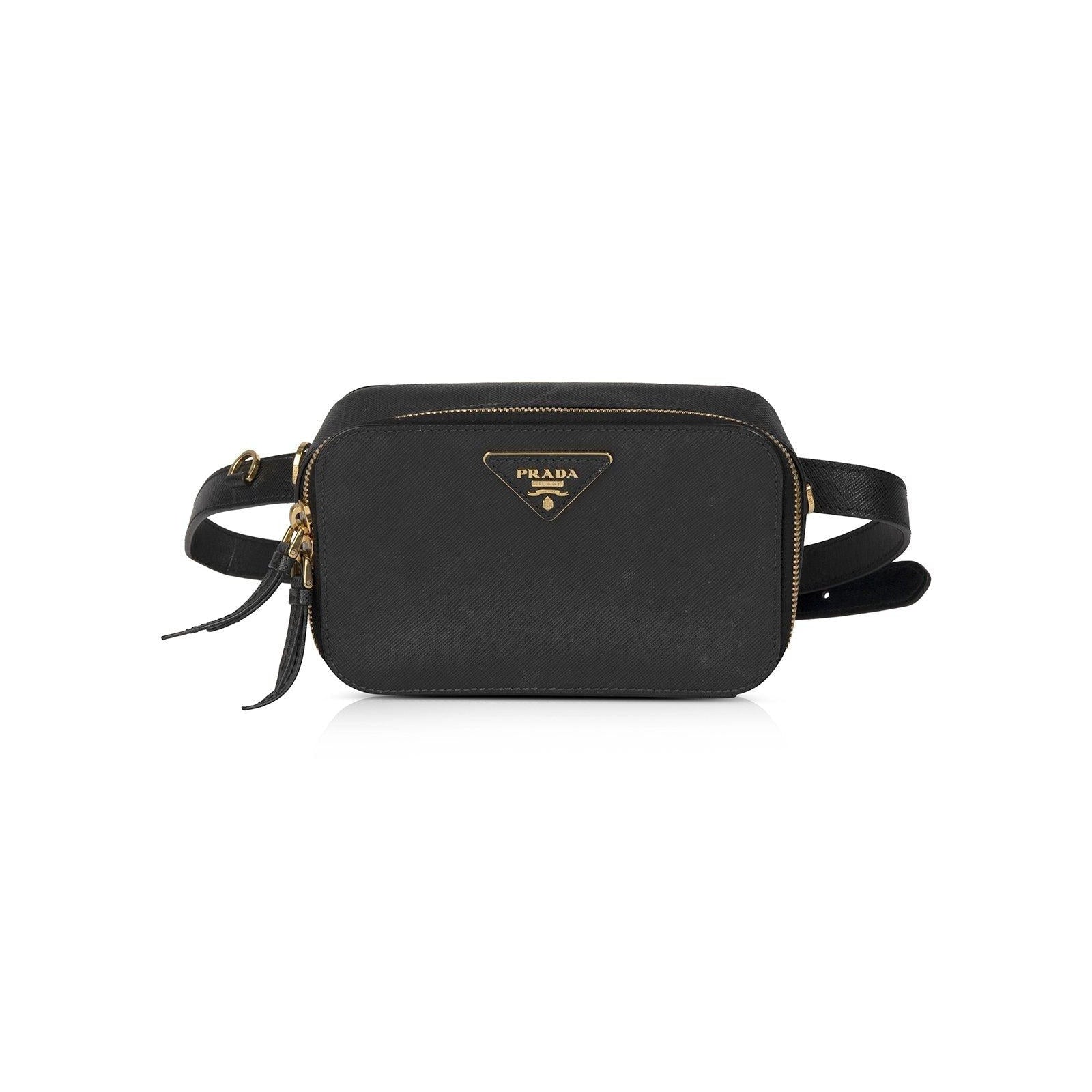 Prada Odette Saffiano Leather Belt Bag