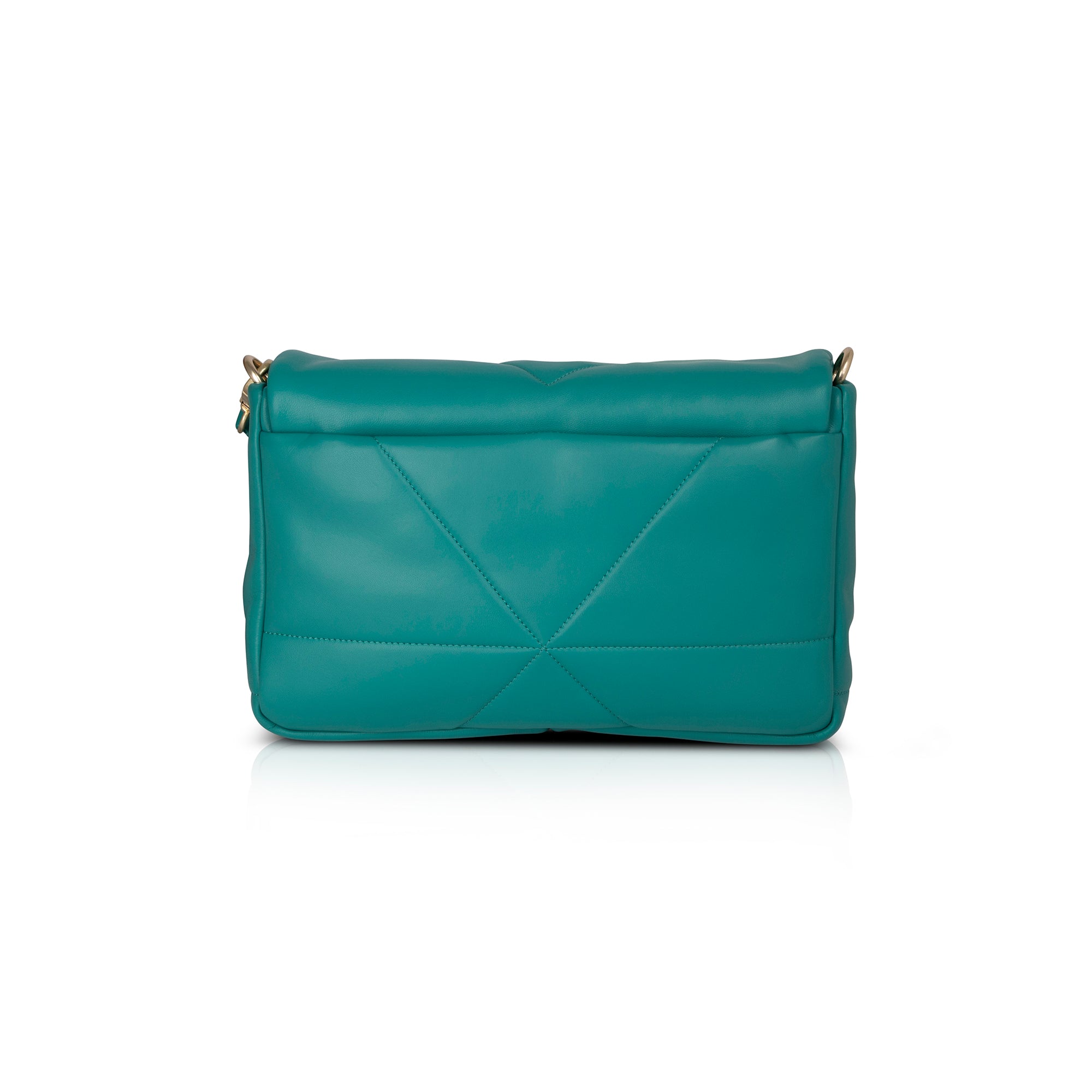 Prada Padded Nappa Leather Chain Shoulder Bag w/ Box & Authenticity Card