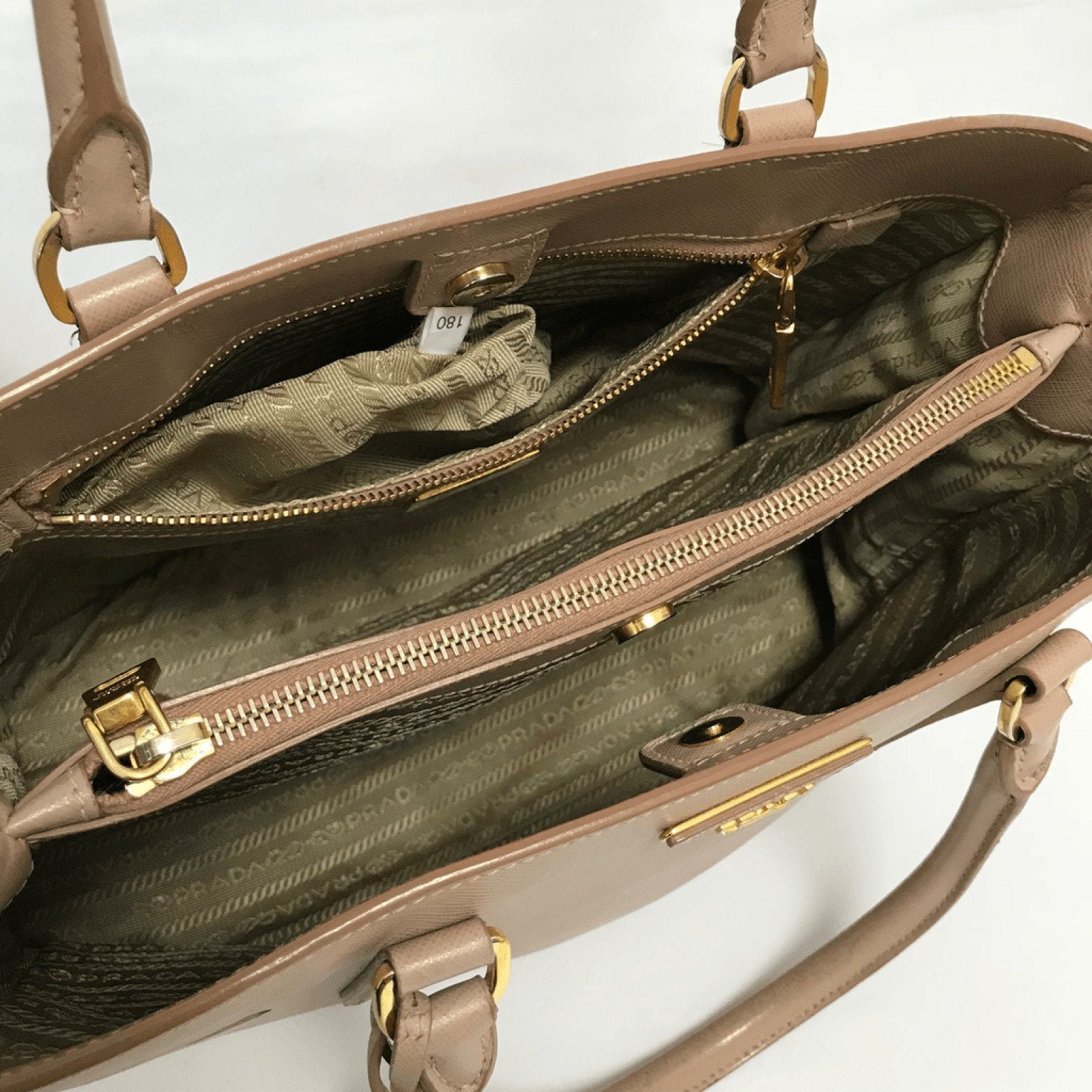 Prada Pink Saffiano Lux Satchel