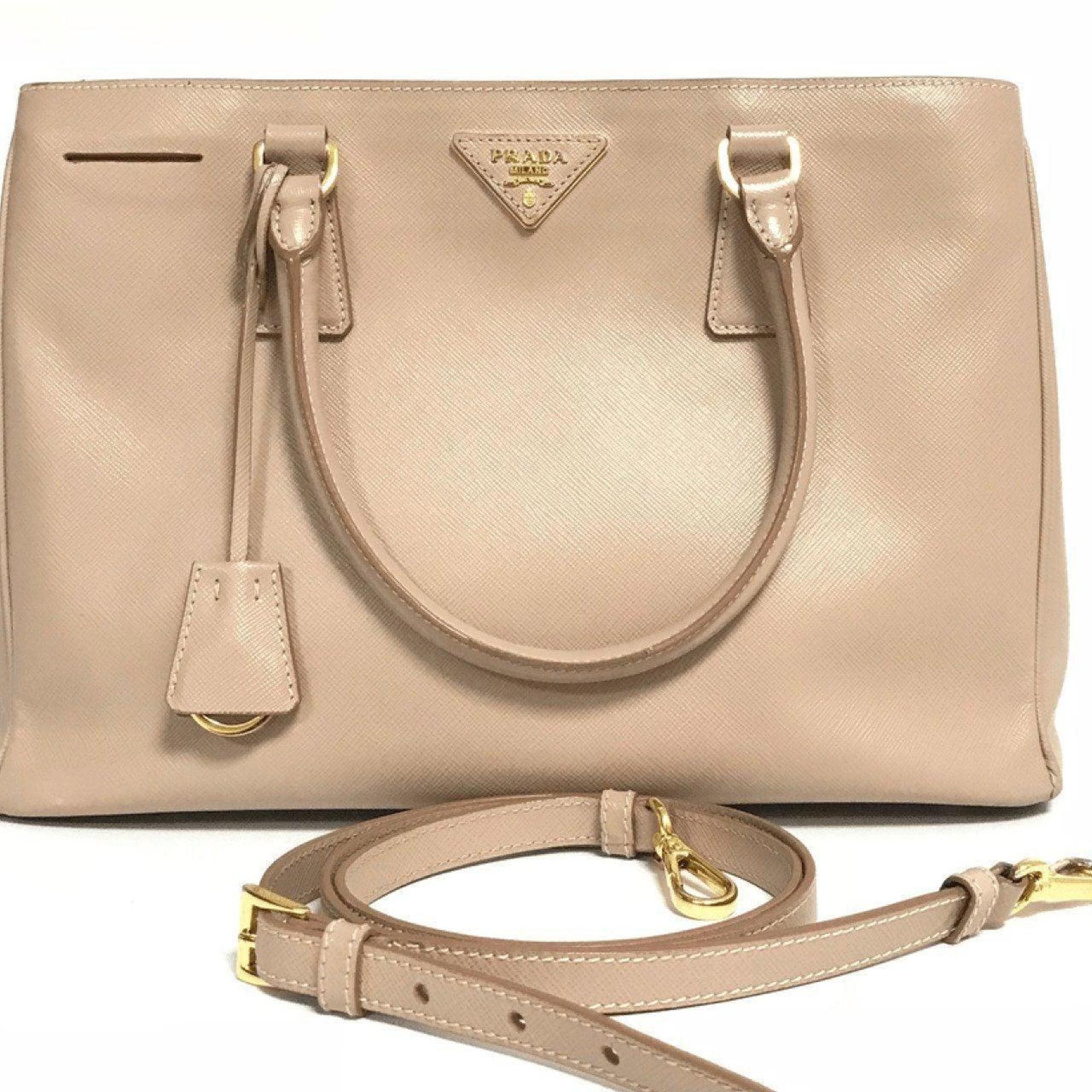 Prada Pink Saffiano Lux Satchel