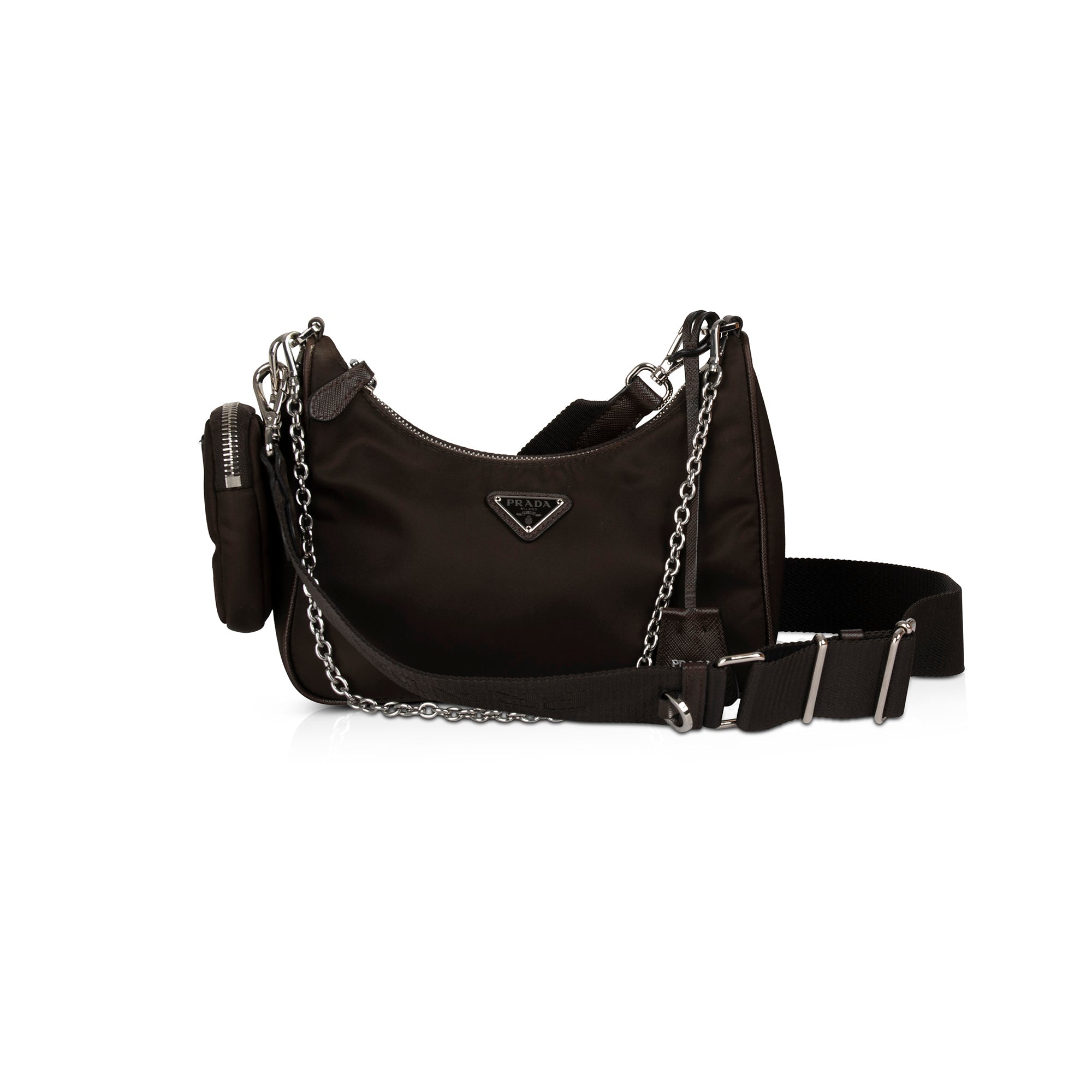 Prada Re-Edition 2005 Nylon Shoulder Bag w/ Box & Authenticity Card