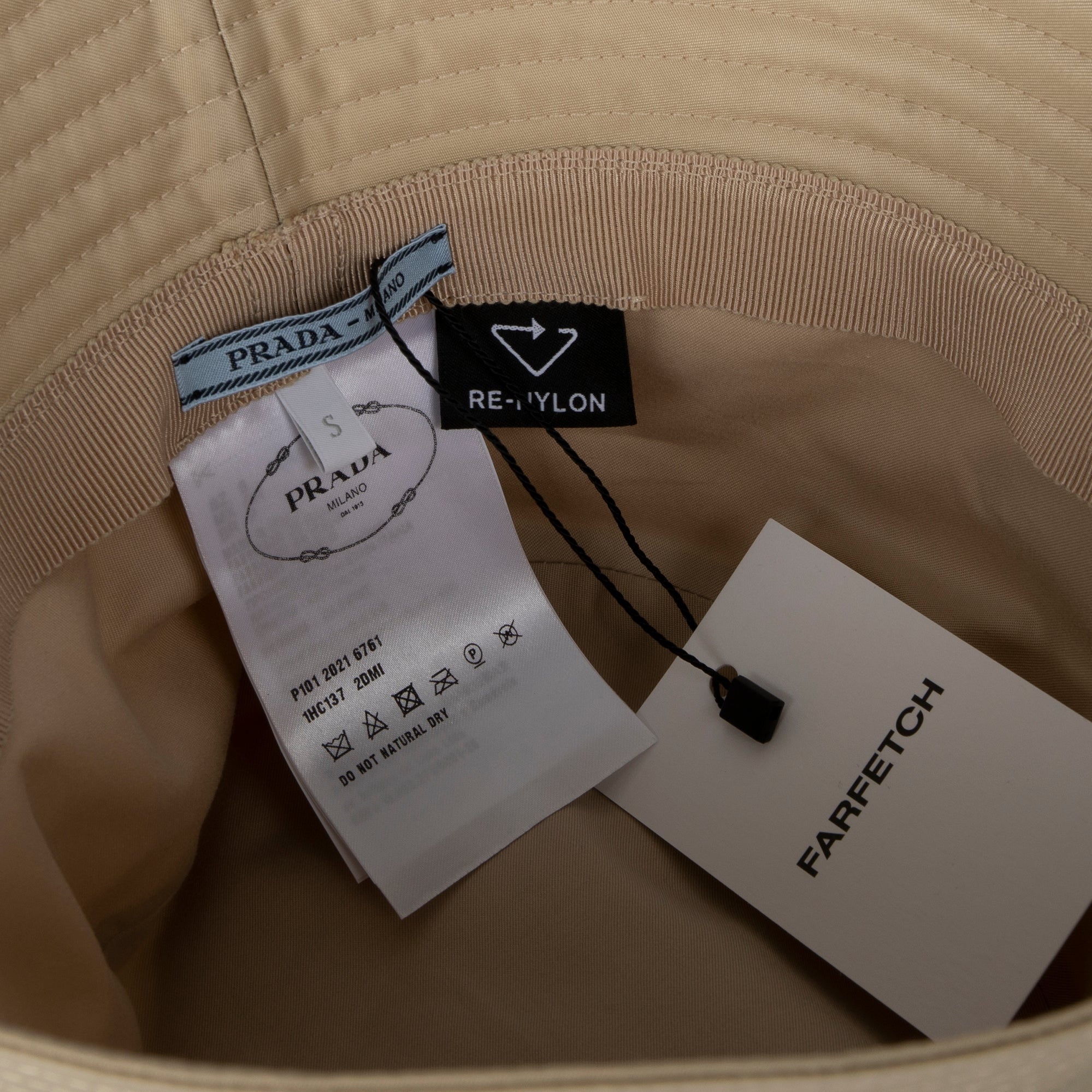 Prada Re-Nylon Bucket Hat w/ Box