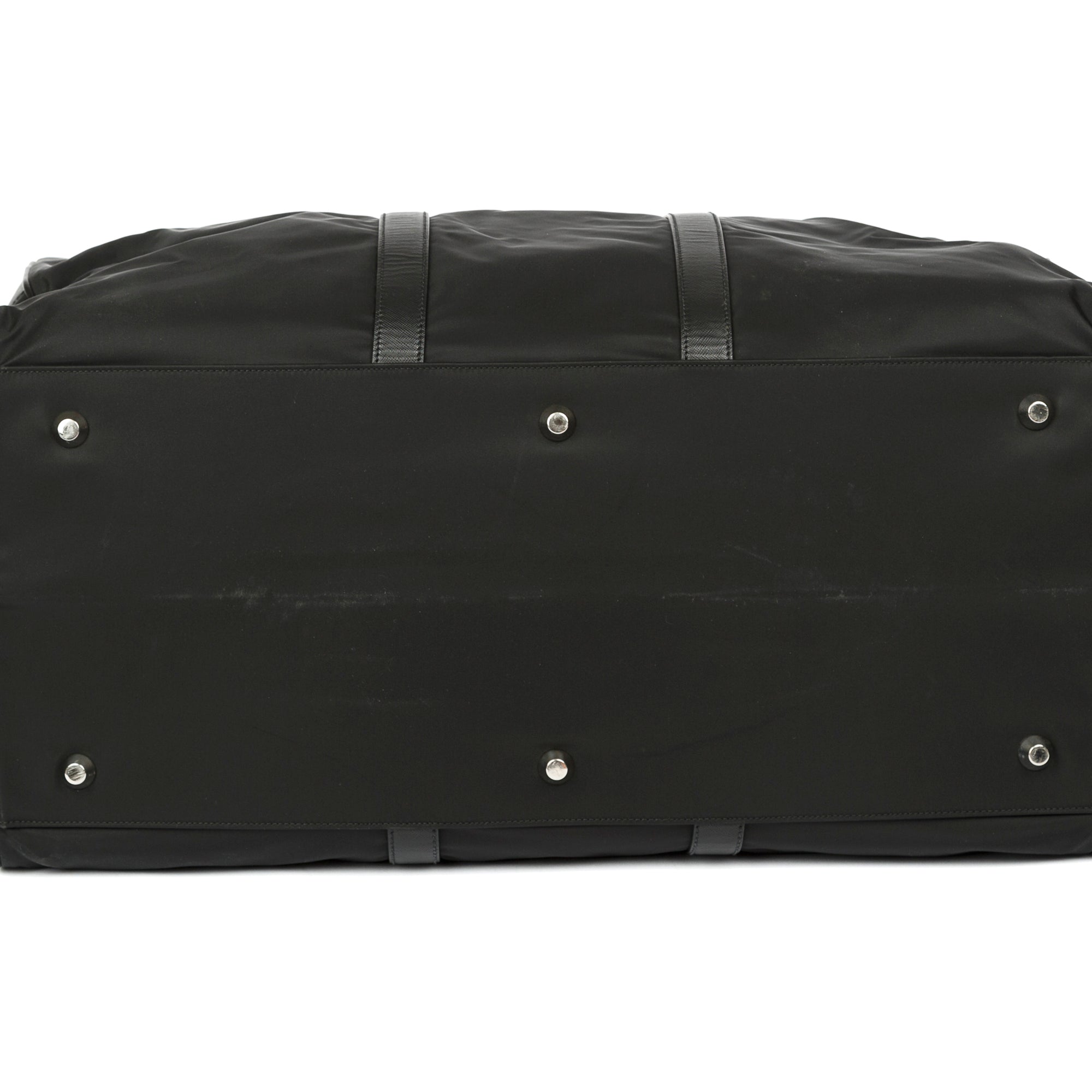 Prada Re-Nylon & Saffiano Leather Large Duffle Bag